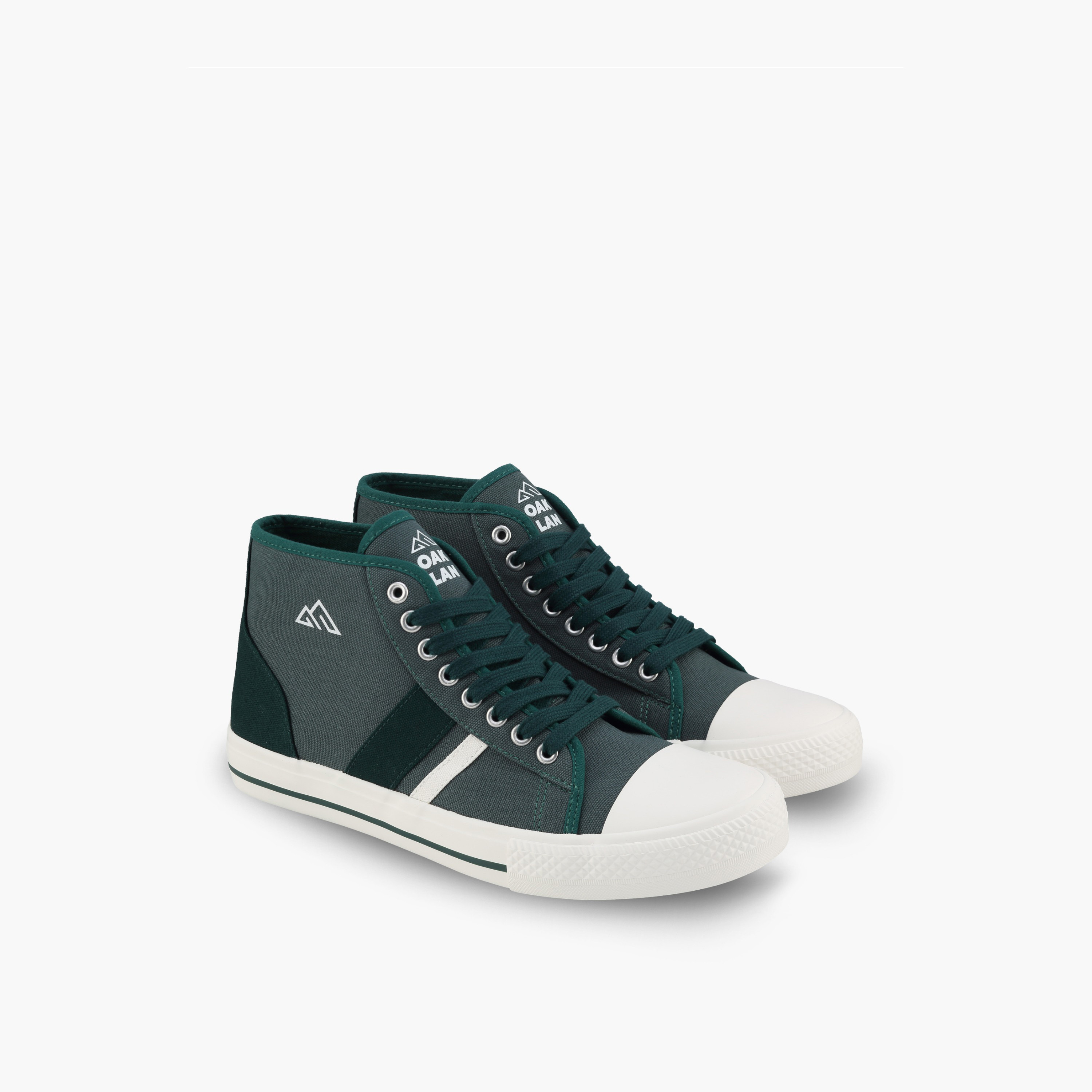 حذاء سنيكرز برباط وخطوط للرجال من أوكلان بواسطة شو إكسبريس-men-shoes-sneakers-image-1