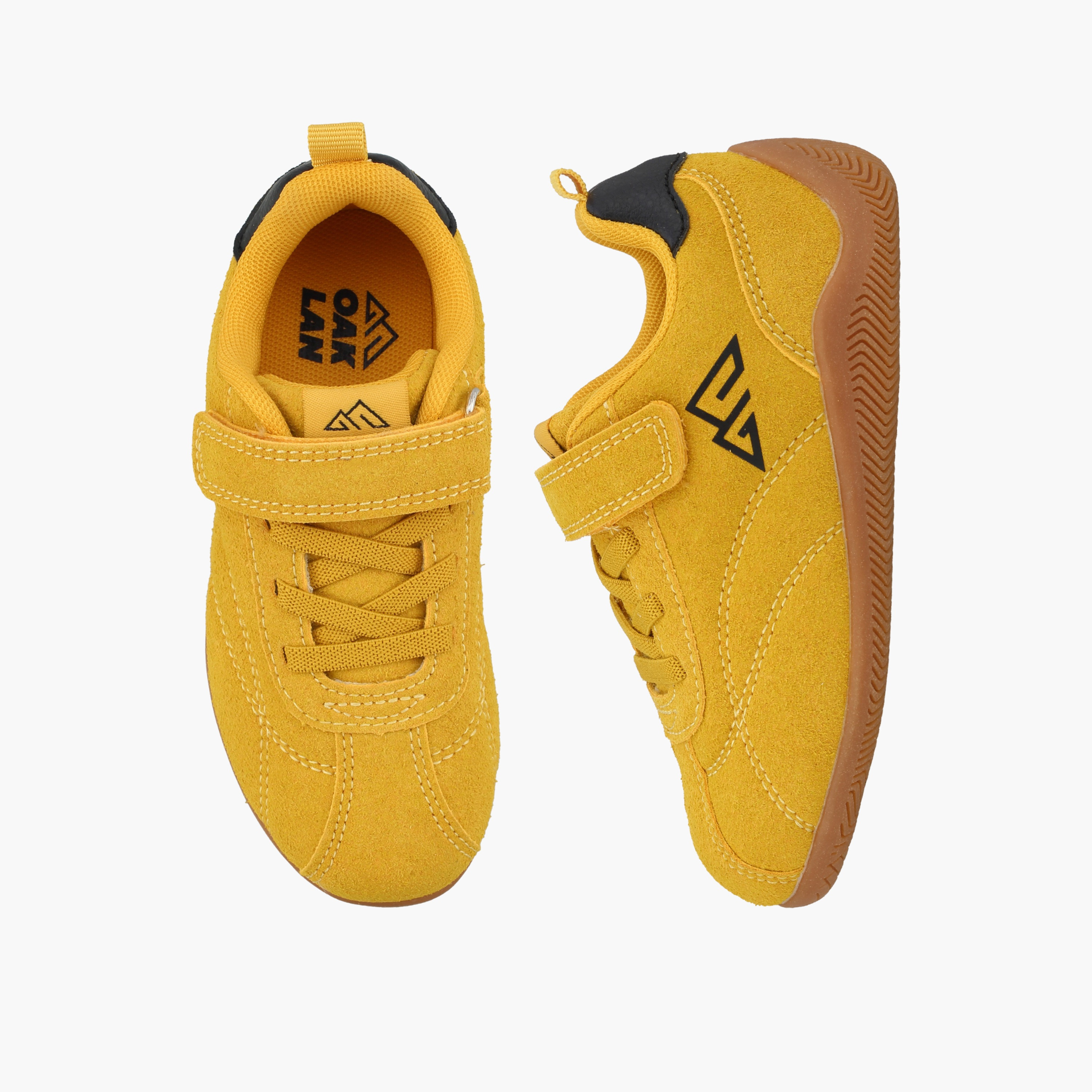 Oaklan by Shoexpress Logo Print Boys Hook & Loop Sports Shoes-baby-boys-shoes-closedshoes-image-1