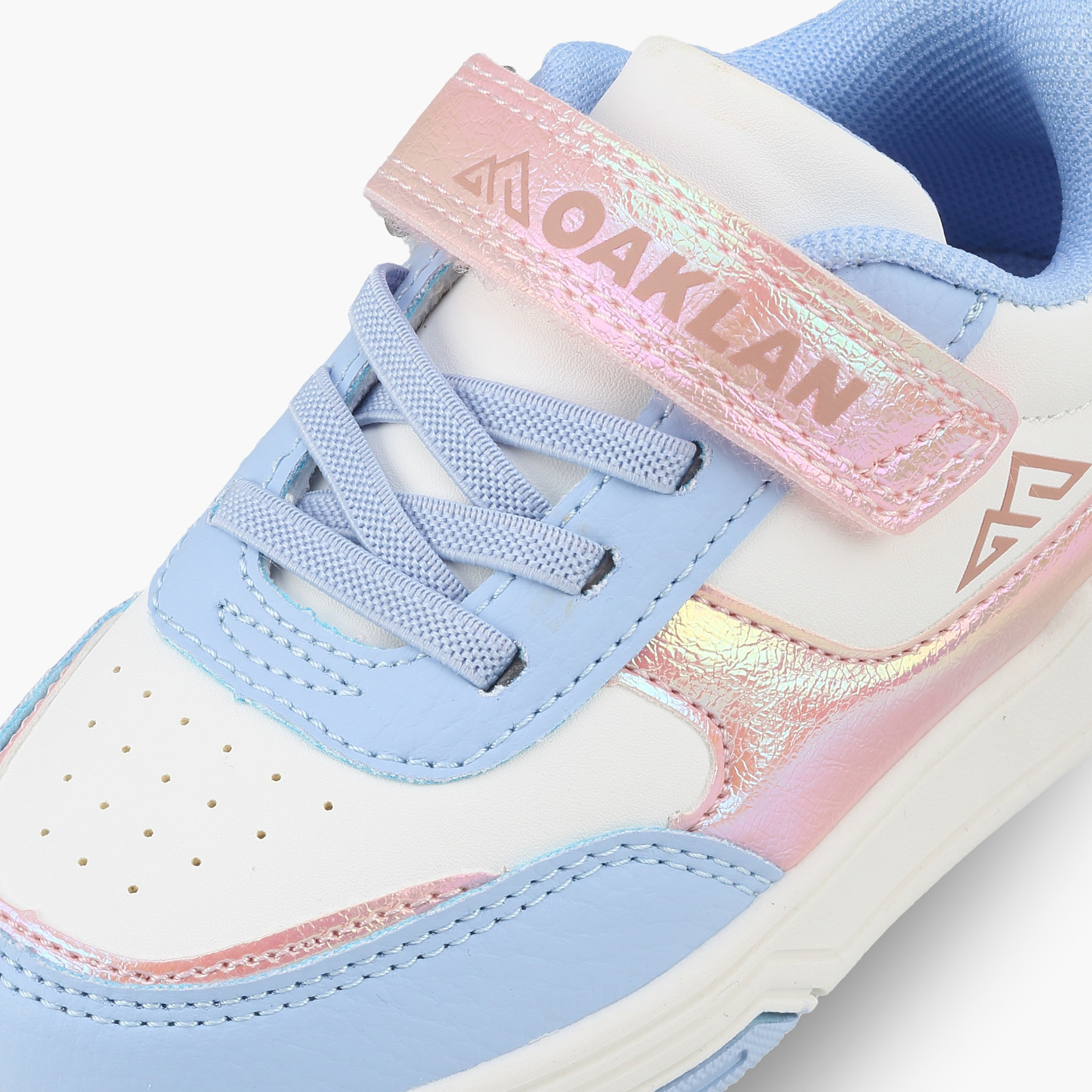 Oaklan by Shoexpress Ankle Sneakers with Colourblock Design-baby-girls-shoes-closedshoes-image-4