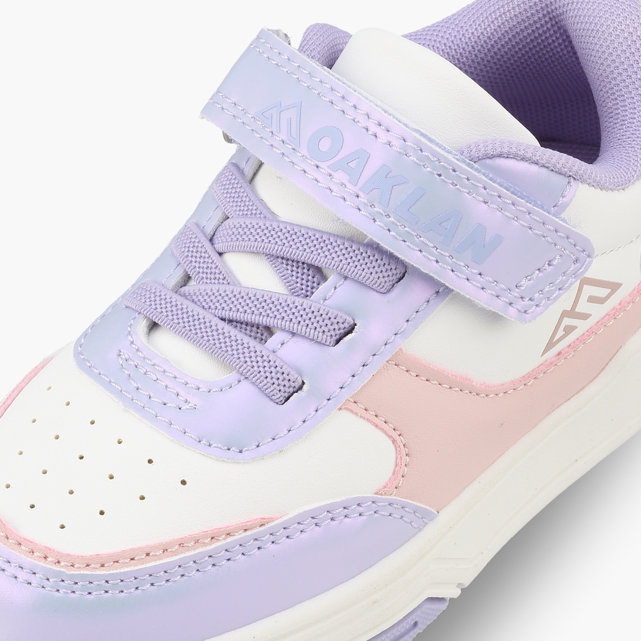 Oaklan by Shoexpress Ankle Sneakers with Colourblock Design-baby-girls-shoes-closedshoes-image-4