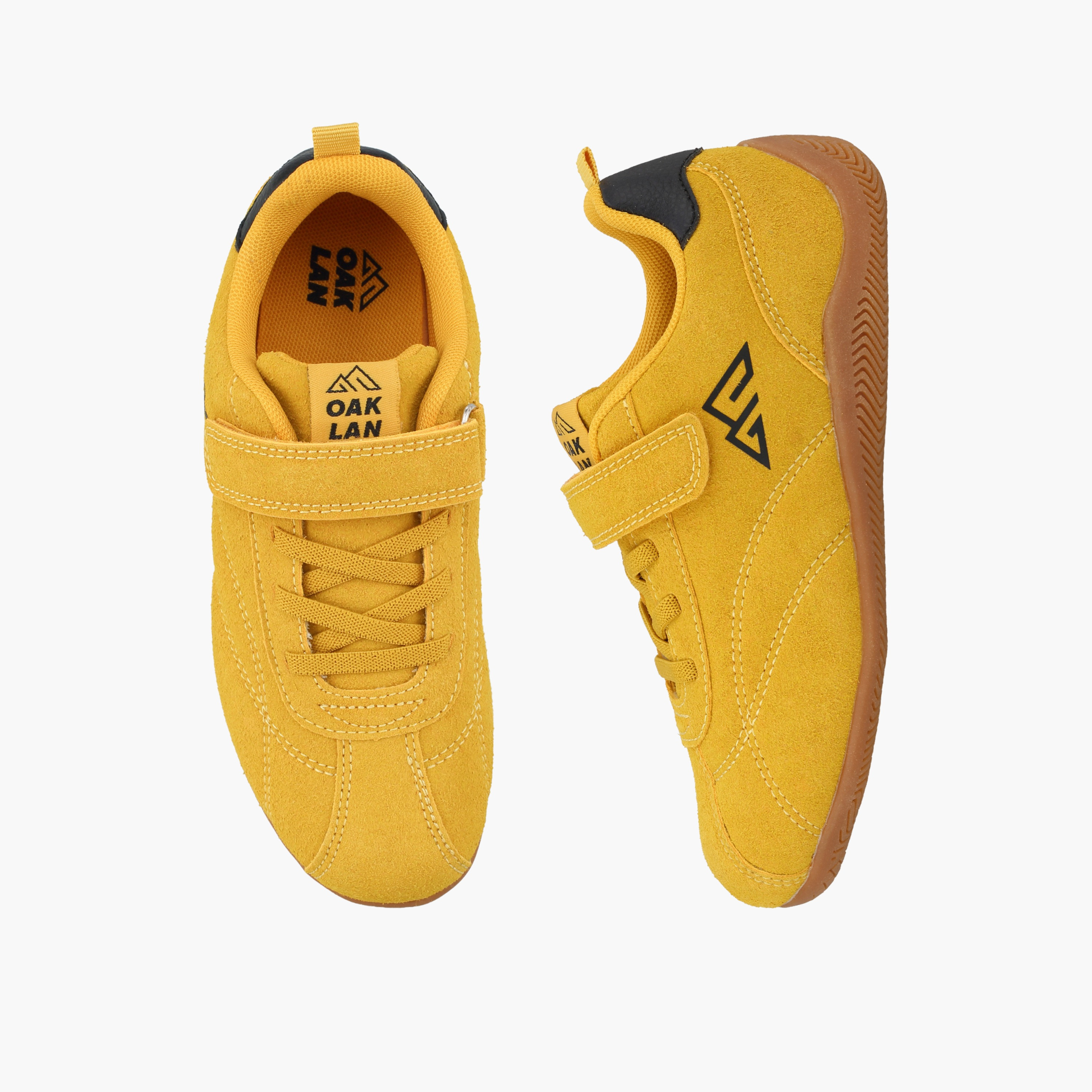 Oaklan by Shoexpress Boys Logo Print Hook & Loop Sports Shoes-boys-shoes-sneakers-image-1