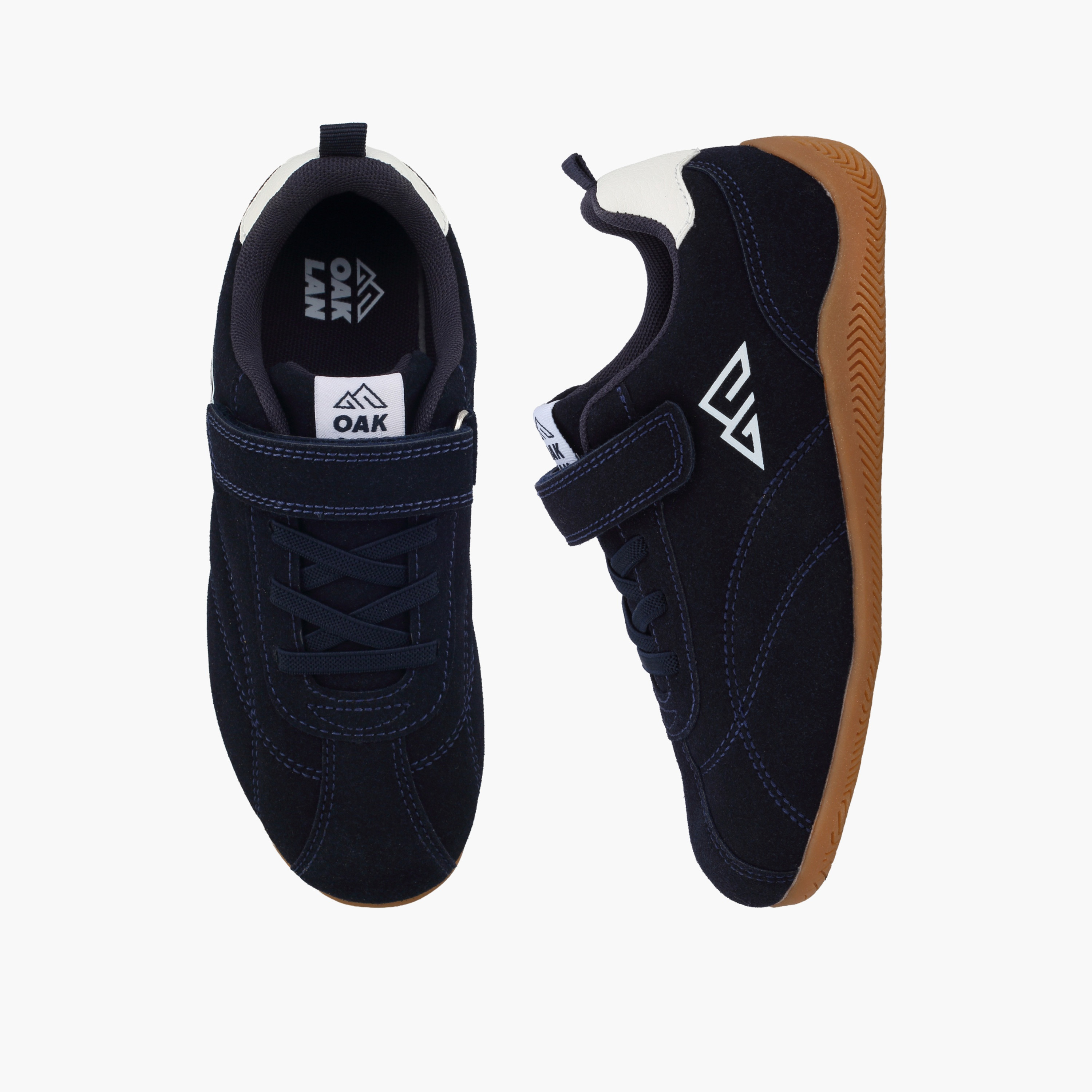 حذاء رياضي بشريط إغلاق وطبعات من أوكلان من شو إكسبريس-boys-shoes-sneakers-image-1
