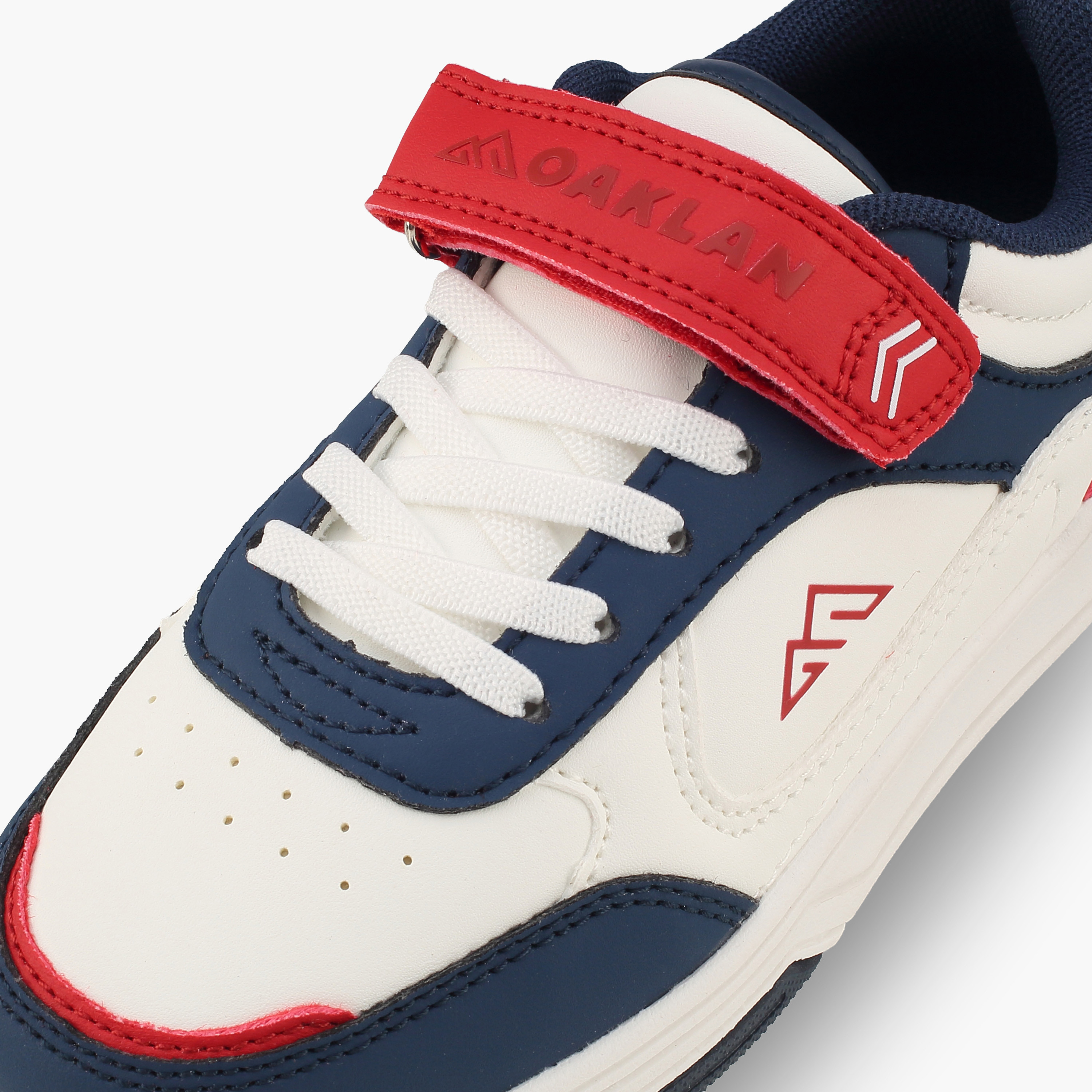 Oaklan by Shoexpress Boys Hook & Loop Sneakers-boys-shoes-sneakers-image-4