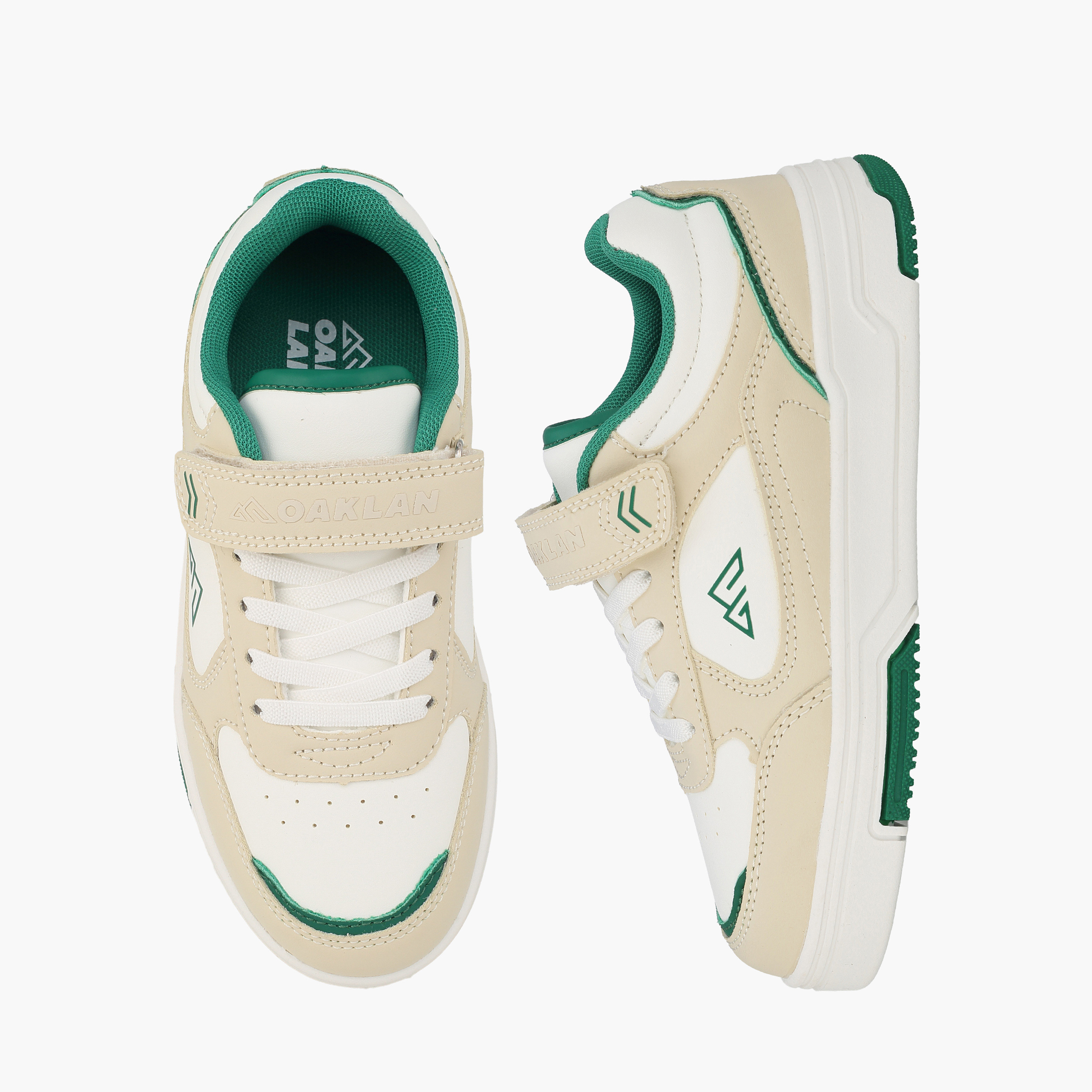Oaklan by Shoexpress Boys Hook & Loop Sneakers-boys-shoes-sneakers-image-1