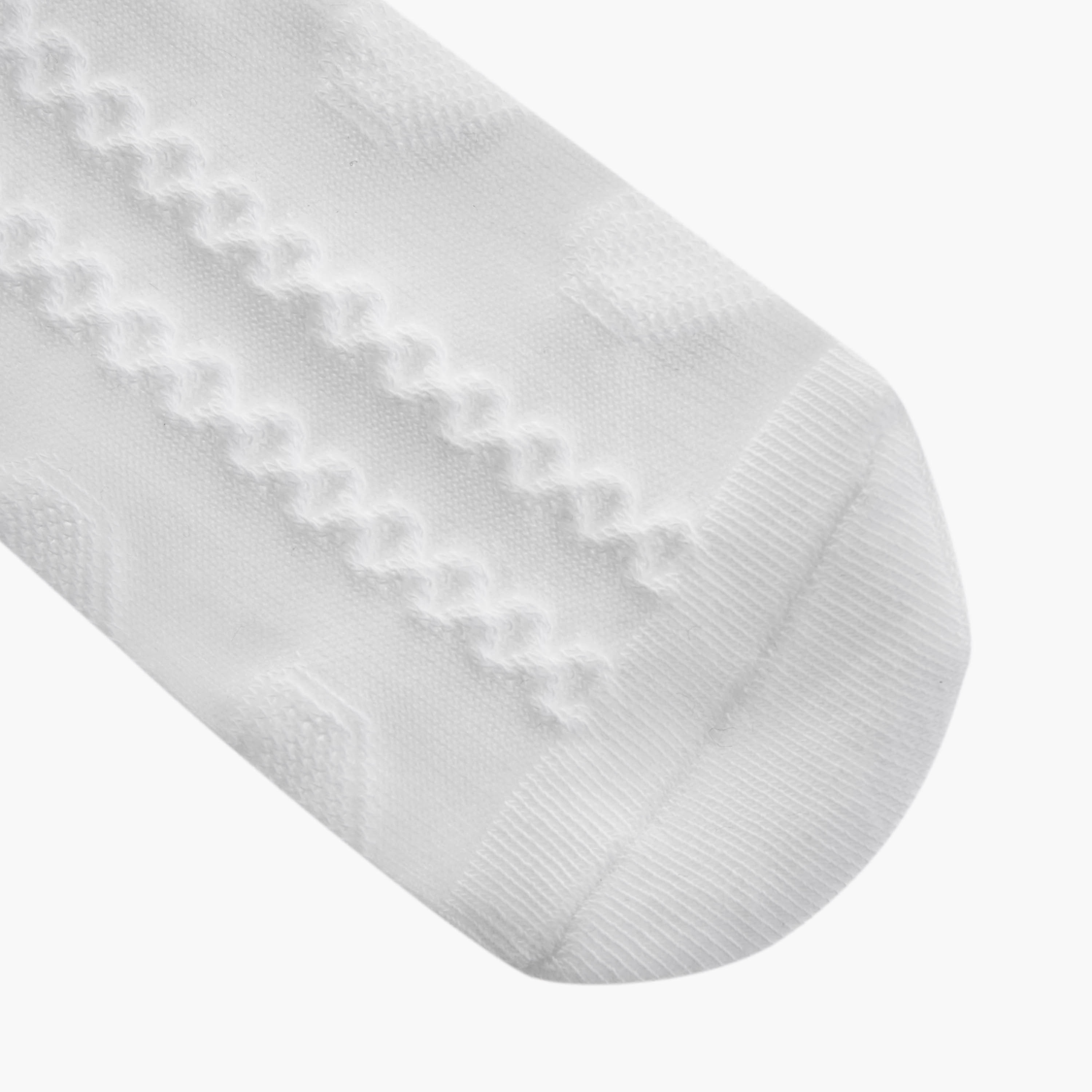 جوارب سادة بطول الكاحل بحواف صدفية وفيونكة - طقم من 5 أزواج-girls-accessories-socks-image-5