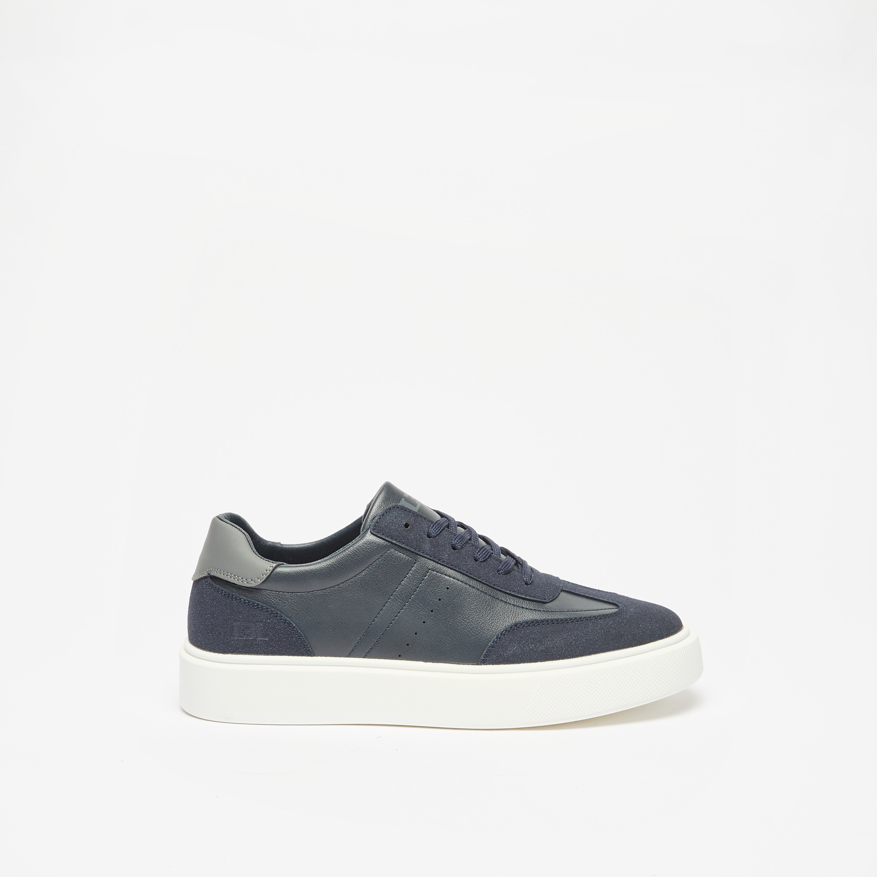 LBL By Shoexpress Colourblock Sneakers with Lace-Up Closure-men-shoes-sneakers-image-3