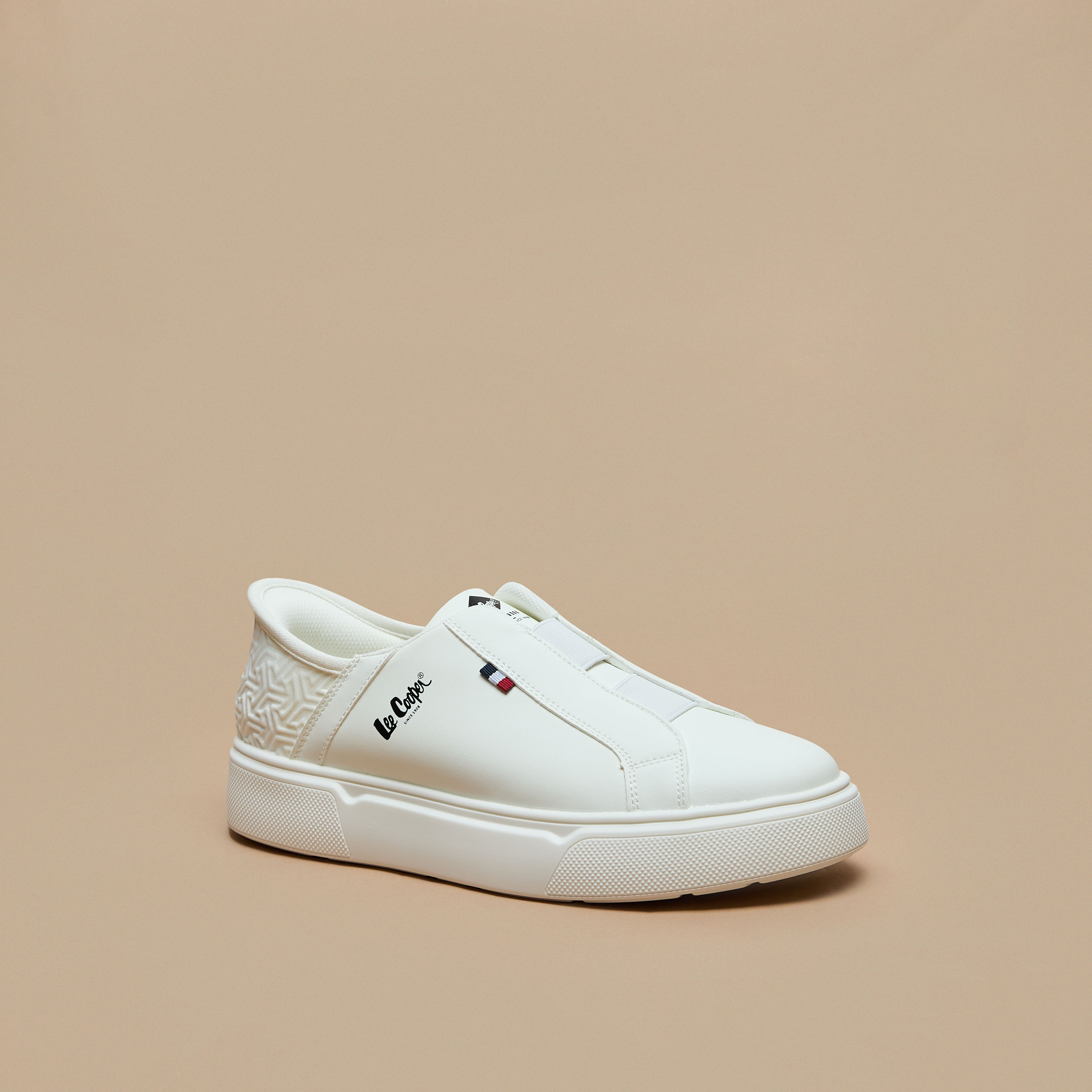 Lee Cooper Men's Panelled Slip-On Low Ankle Sneakers-men-shoes-sneakers-image-1