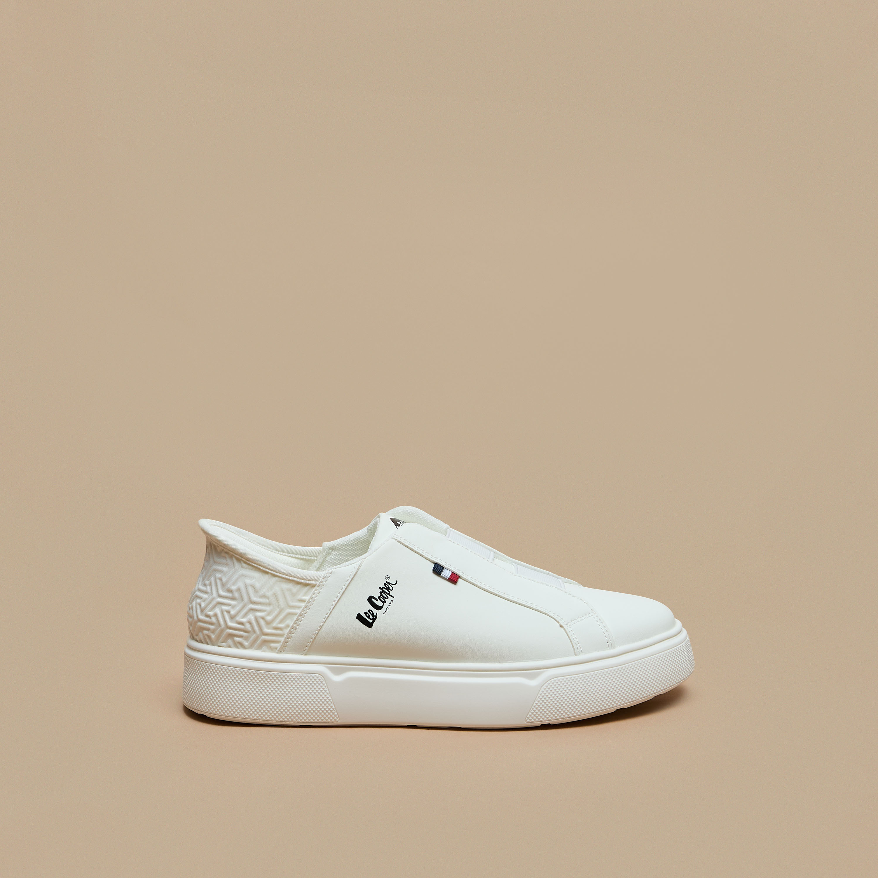 Lee Cooper Men's Panelled Slip-On Low Ankle Sneakers-men-shoes-sneakers-image-3