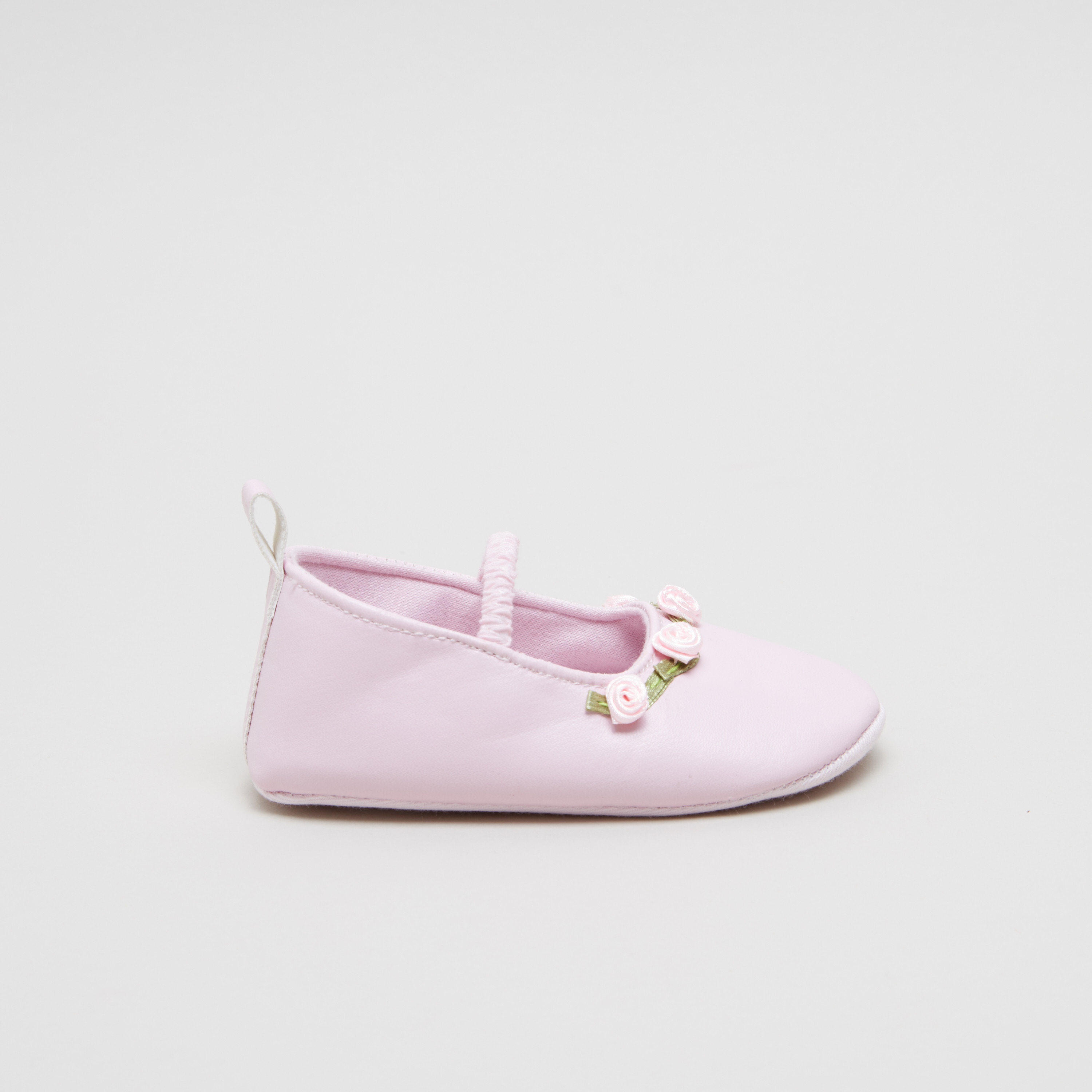 Juniors Baby Booties with Applique Detail-baby-girls-shoes-booties-image-3