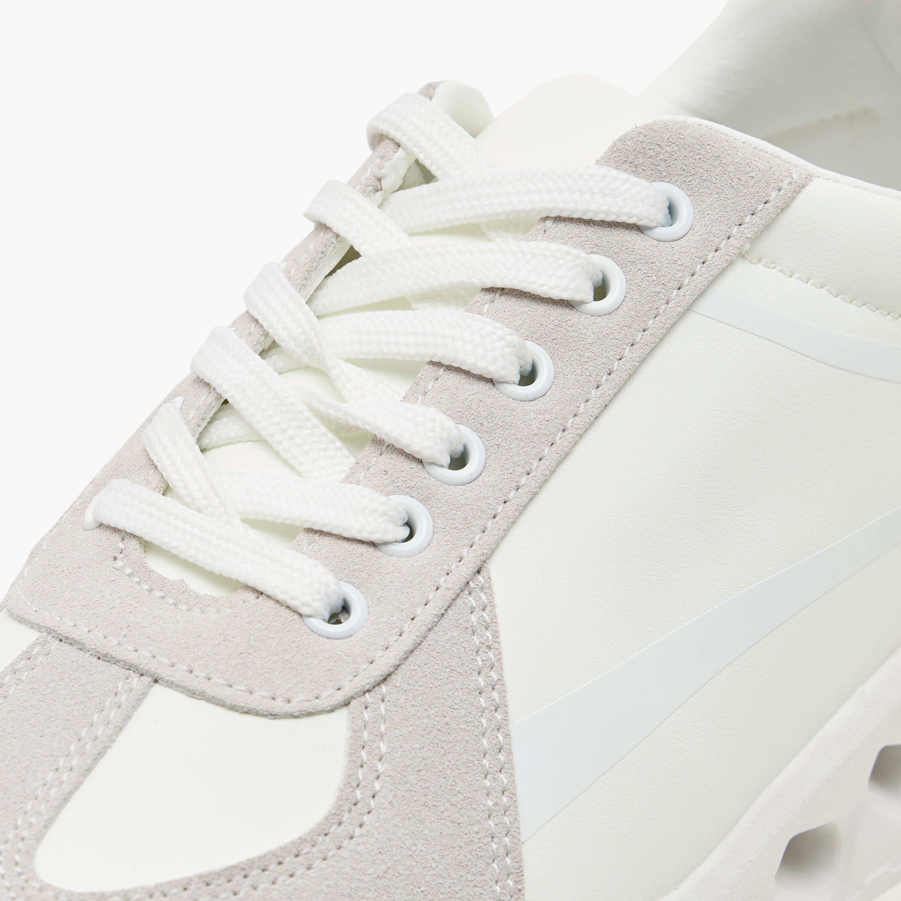 LBL by Shoexpress Panelled Ankle Sneakers with Lace-Up Closure-men-shoes-sneakers-image-4