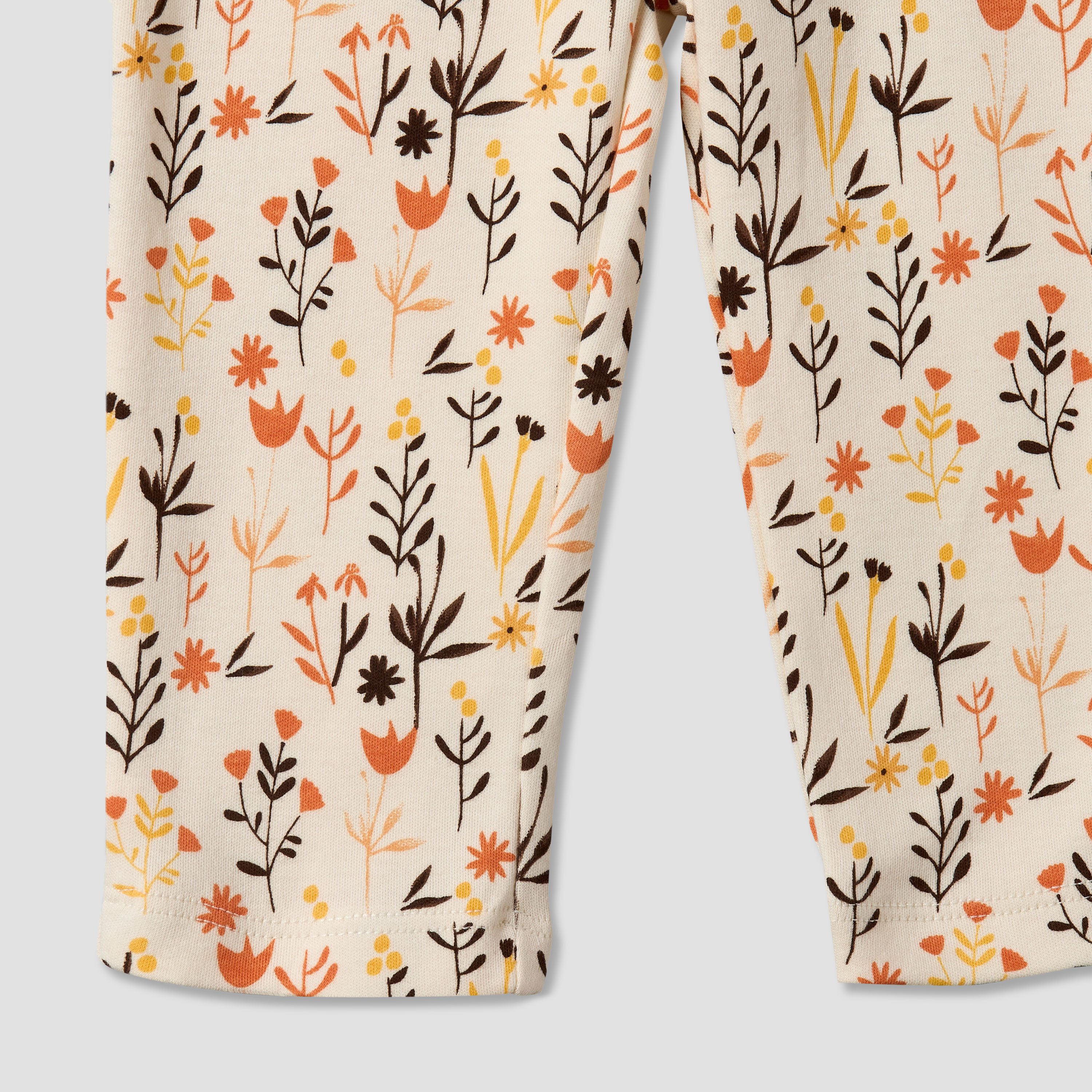 Juniors Cotton Round Neck Long Sleeves Pyjama Set with Floral Print-baby-girls-clothing-nightwear-pyjamasets-image-8