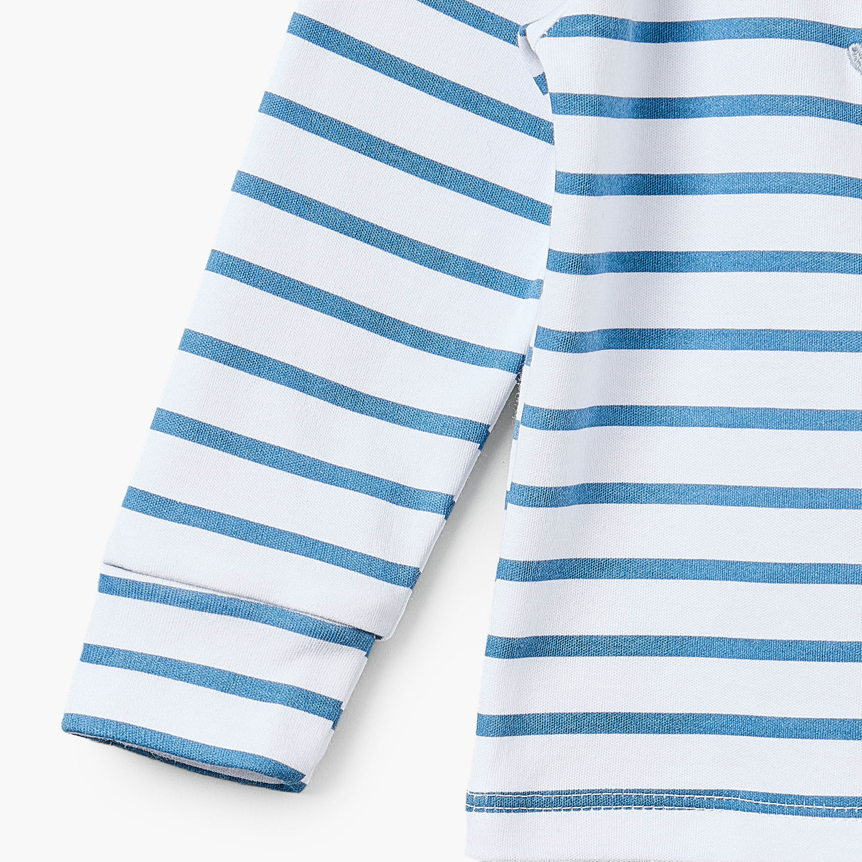 طقم بيجاما وتيشيرت قطن برقبة ضيقة وأكمام طويلة وطبعات من جونيورز-baby-boys-clothing-nightwear-pyjamasets-image-6