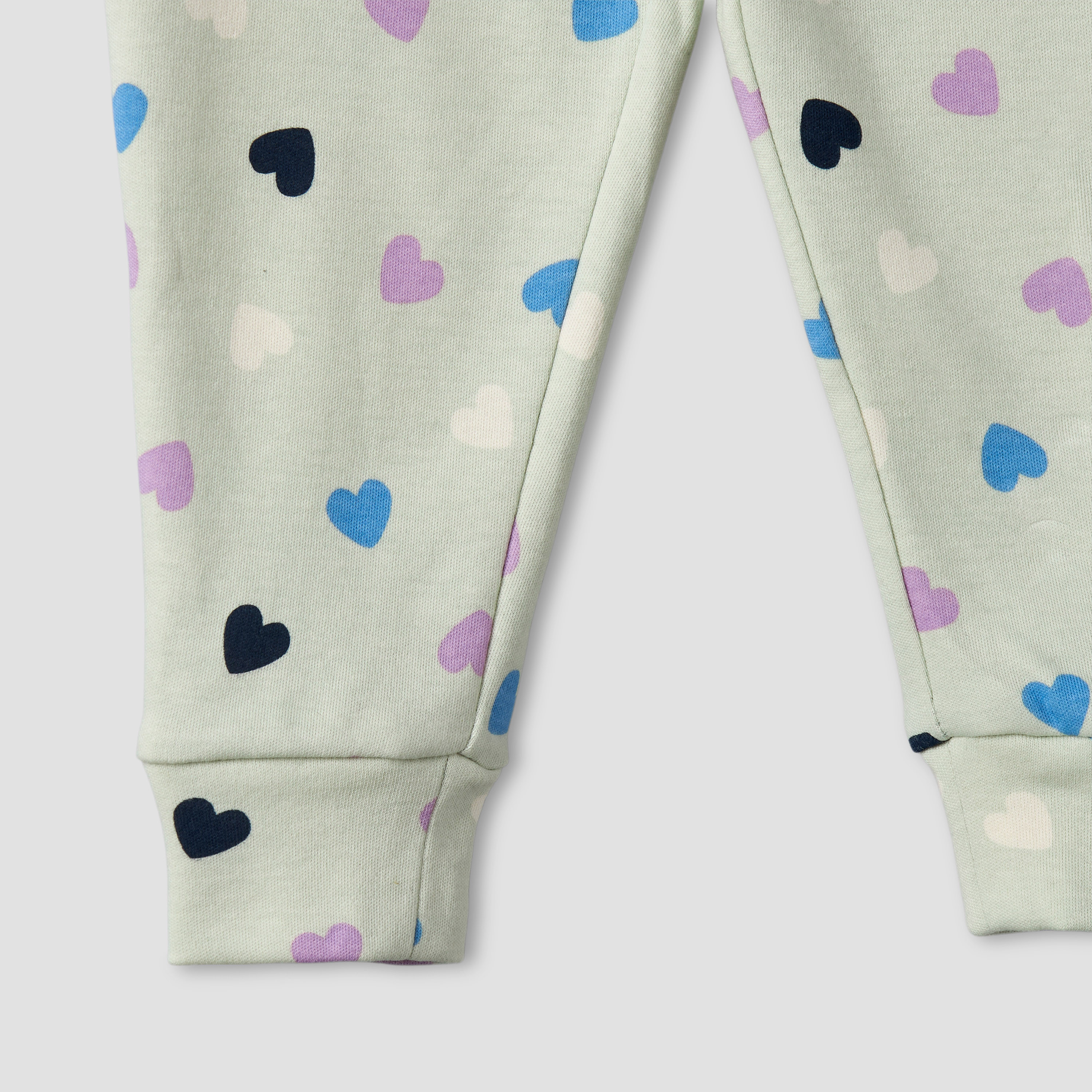 طقم بنطلون بيجاما وتيشيرت قطن برقبة مستديرة وأكمام طويلة وطبعات من جونيورز-baby-girls-clothing-nightwear-pyjamasets-image-8