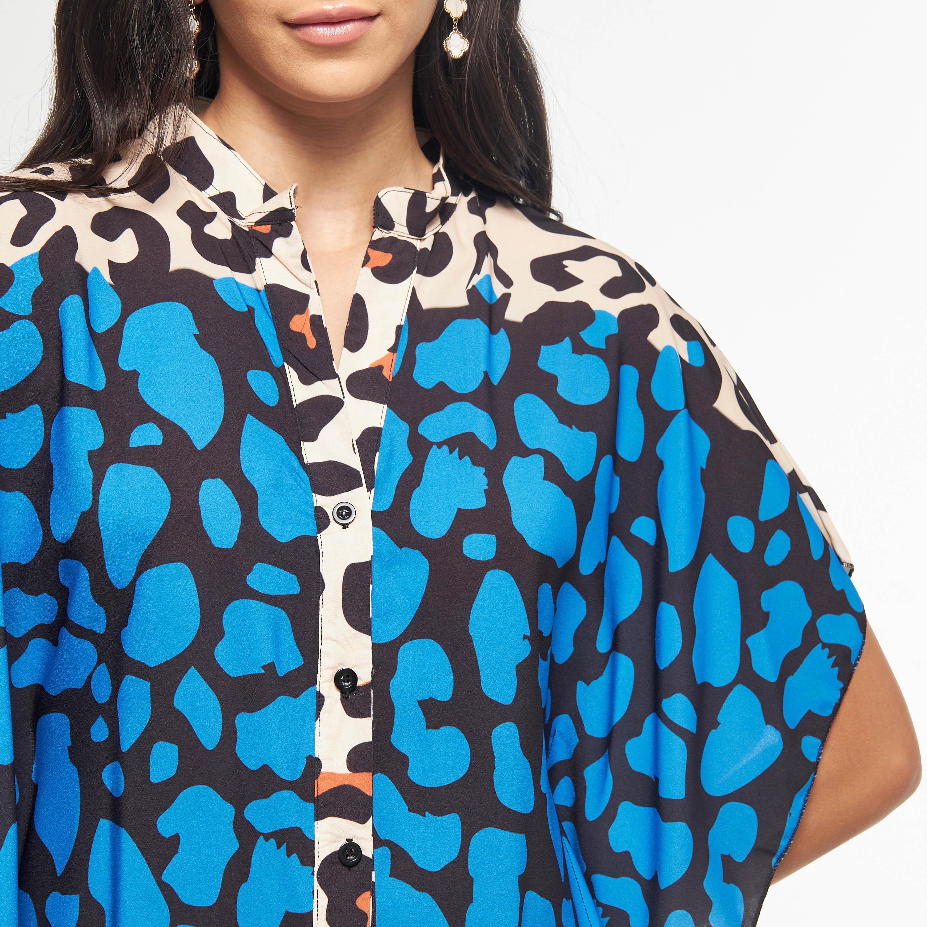 FYOR All-Over Print Midi Kaftan Shirt Dress-women-clothing-dresses-image-4