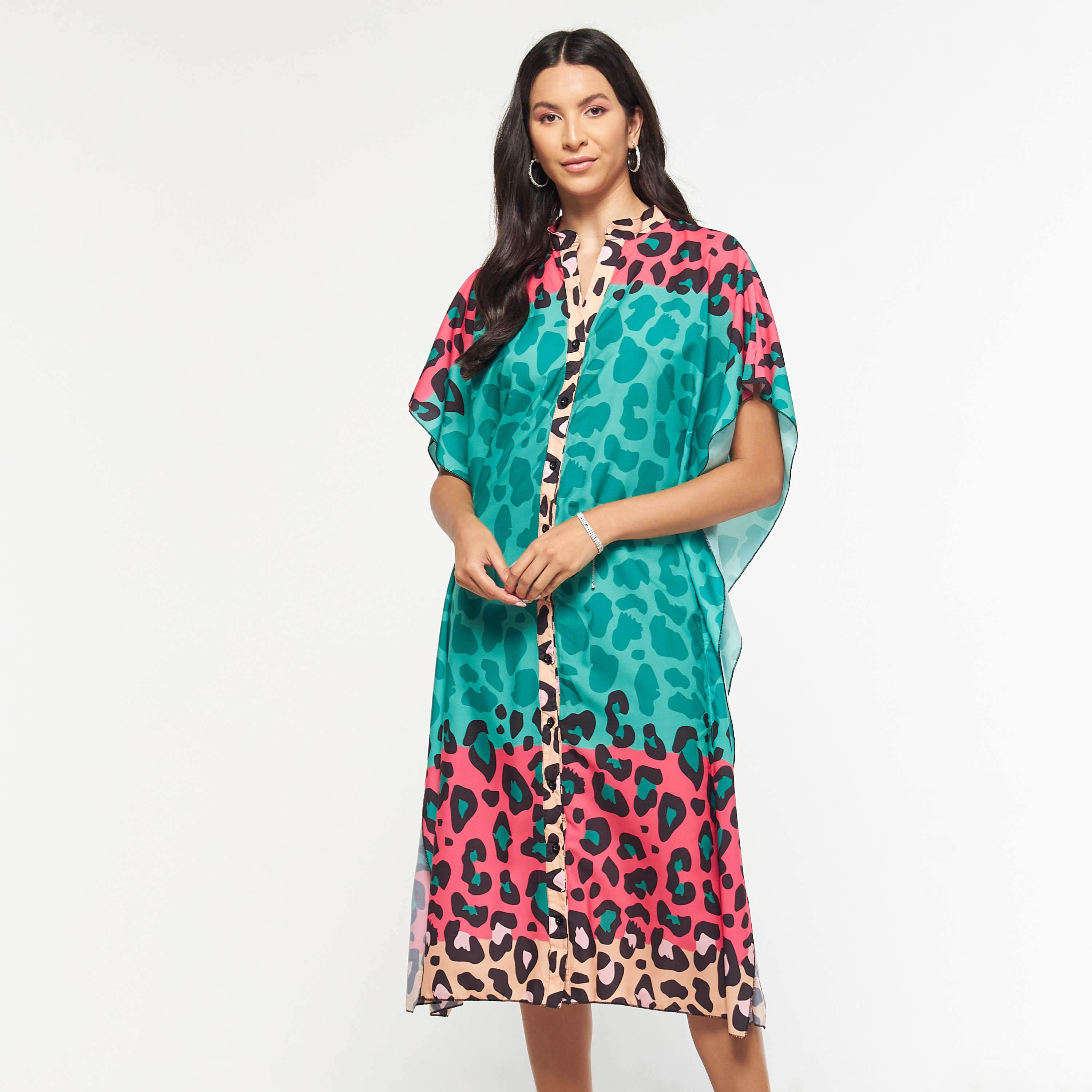 فستان قميص قفطان ميدي بطبعات من فيور-women-clothing-dresses-image-6