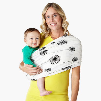 Baby K'Tan Dandelion Print Baby Carrier-Baby Carriers-image-2