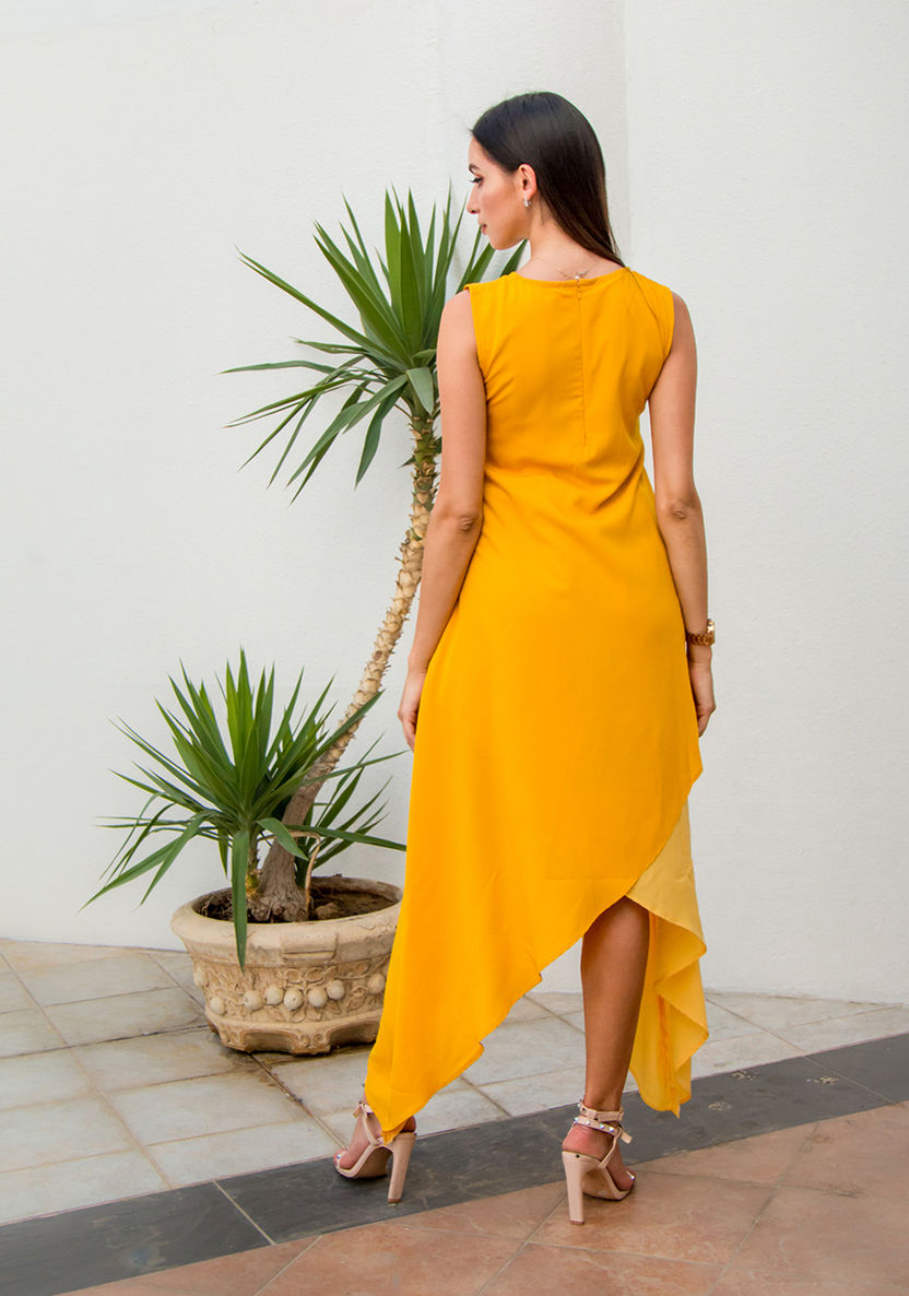 Celebrities Elegant Solid Slit Asymmetrical Oblique Collar A Line Dresses Celebrities Elegant Solid Slit Asymmetrical Oblique Collar A Line Dresses