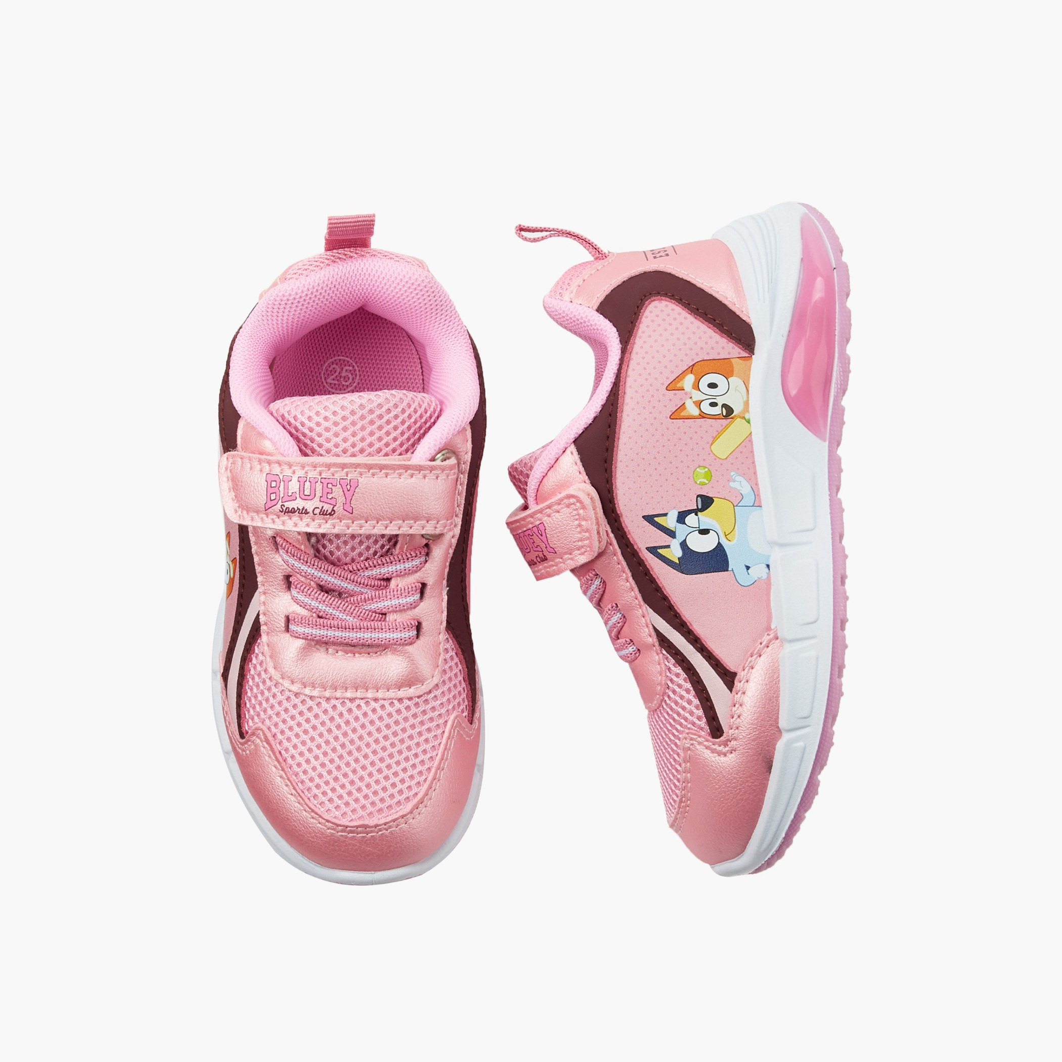 حذاء سنيكرز بلوي المضيء للفتيات بتصميم عصري-girls-shoes-sneakers-image-1