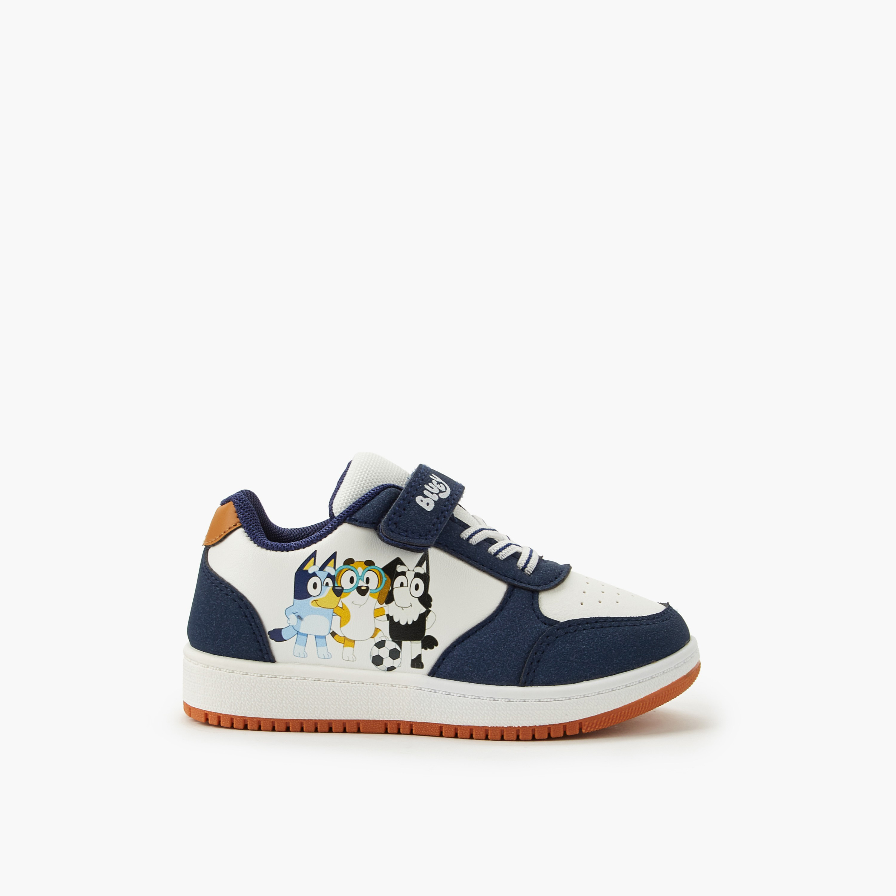 Bluey Boys Hook & Loop Ankle Sneakers-boys-shoes-sneakers-image-3