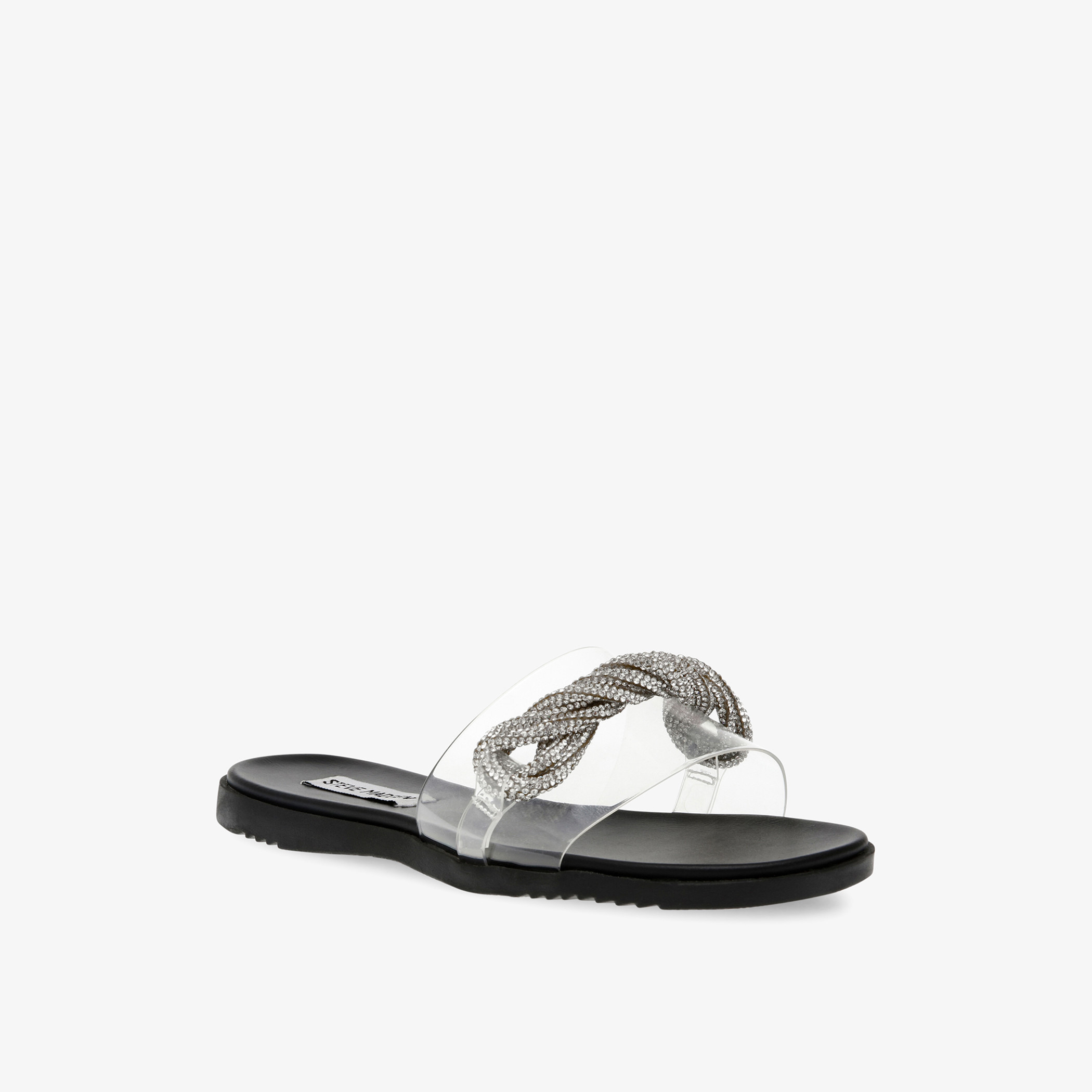 Steve madden delicate embellished clearance slide sandal