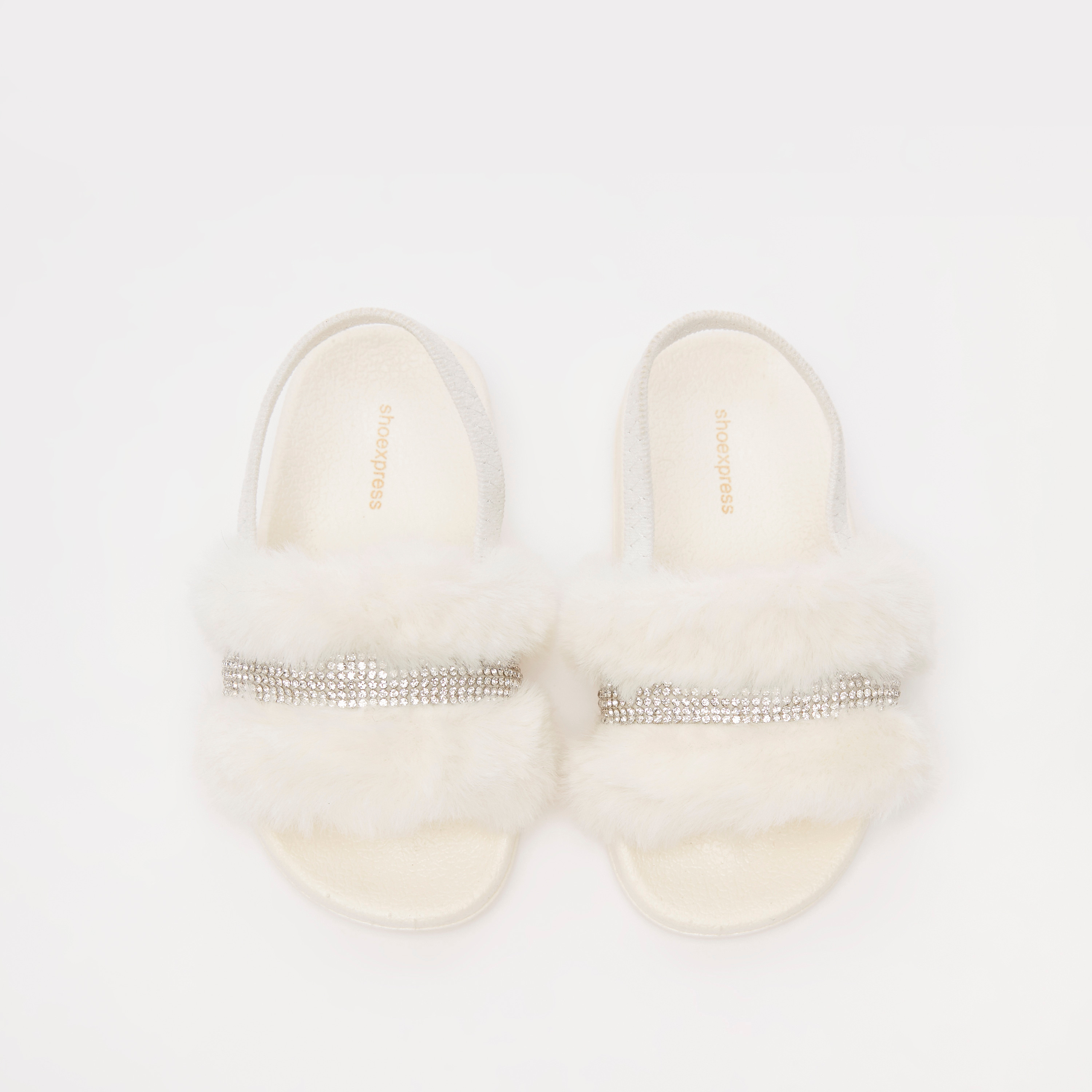 شبشب غرفة نوم قطيفة سهل الارتداء بزخارف من رينستونز-baby-girls-shoes-sandals-image-4
