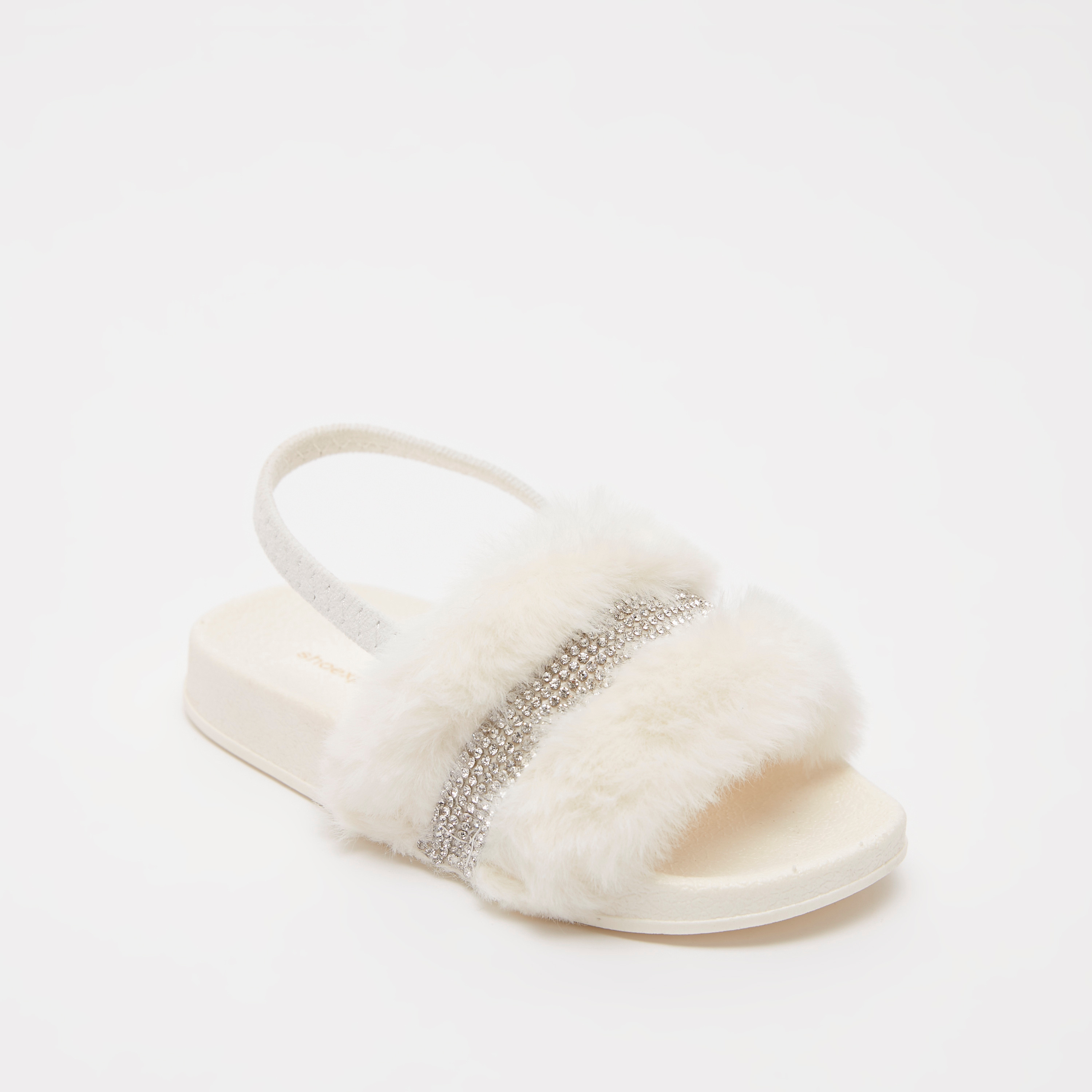 شبشب غرفة نوم قطيفة سهل الارتداء بزخارف من رينستونز-baby-girls-shoes-sandals-image-2