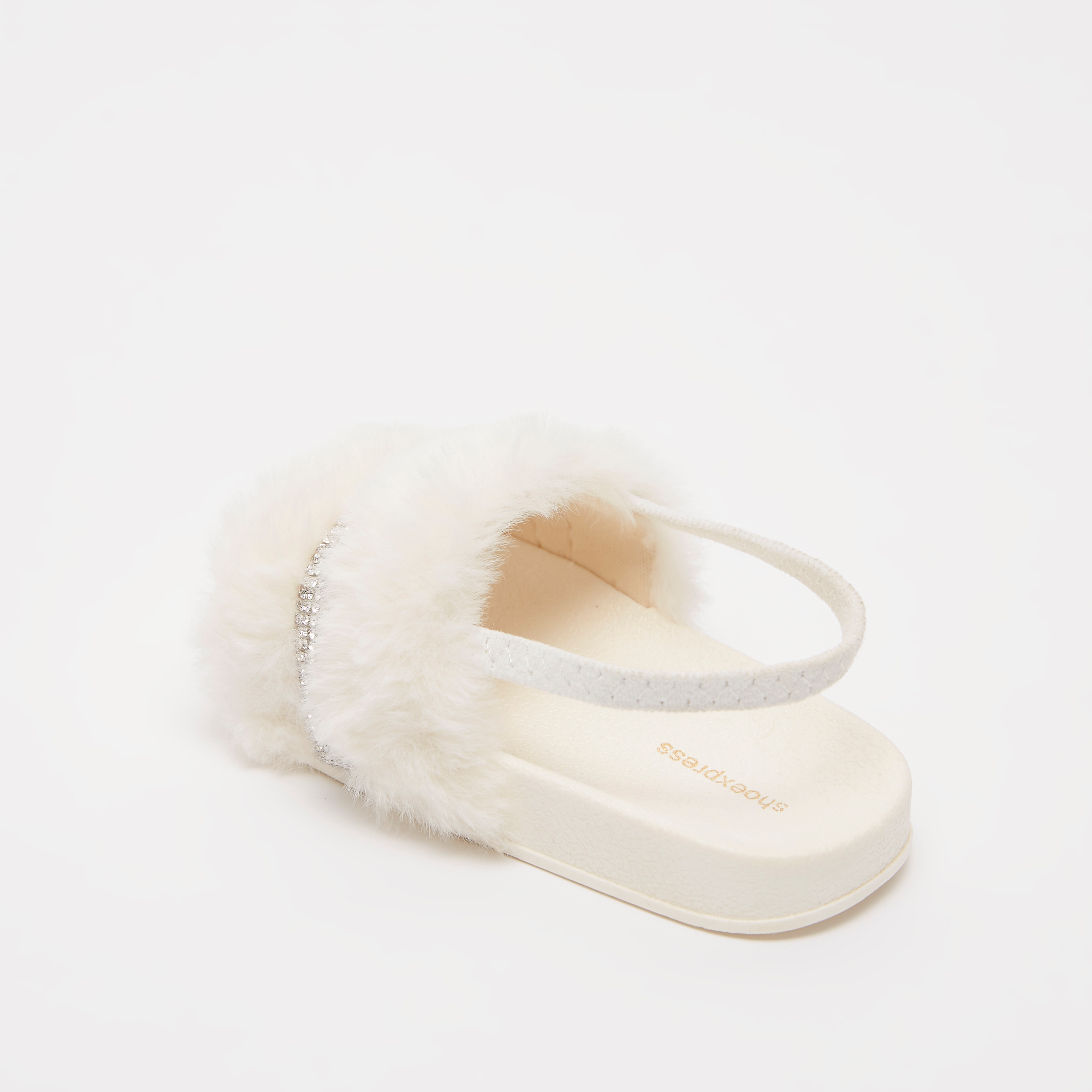 شبشب غرفة نوم قطيفة سهل الارتداء بزخارف من رينستونز-baby-girls-shoes-sandals-image-3