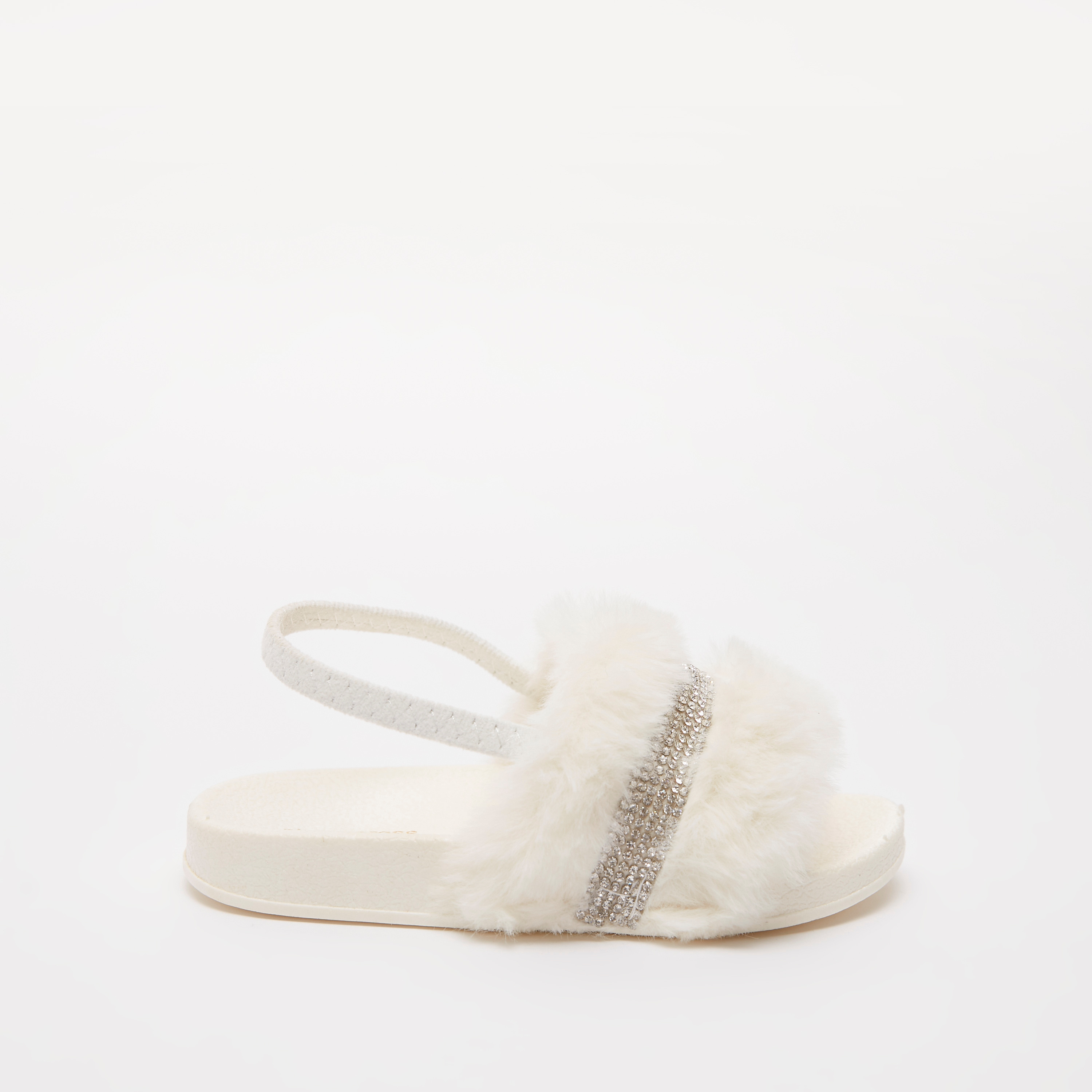 شبشب غرفة نوم قطيفة سهل الارتداء بزخارف من رينستونز-baby-girls-shoes-sandals-image-1