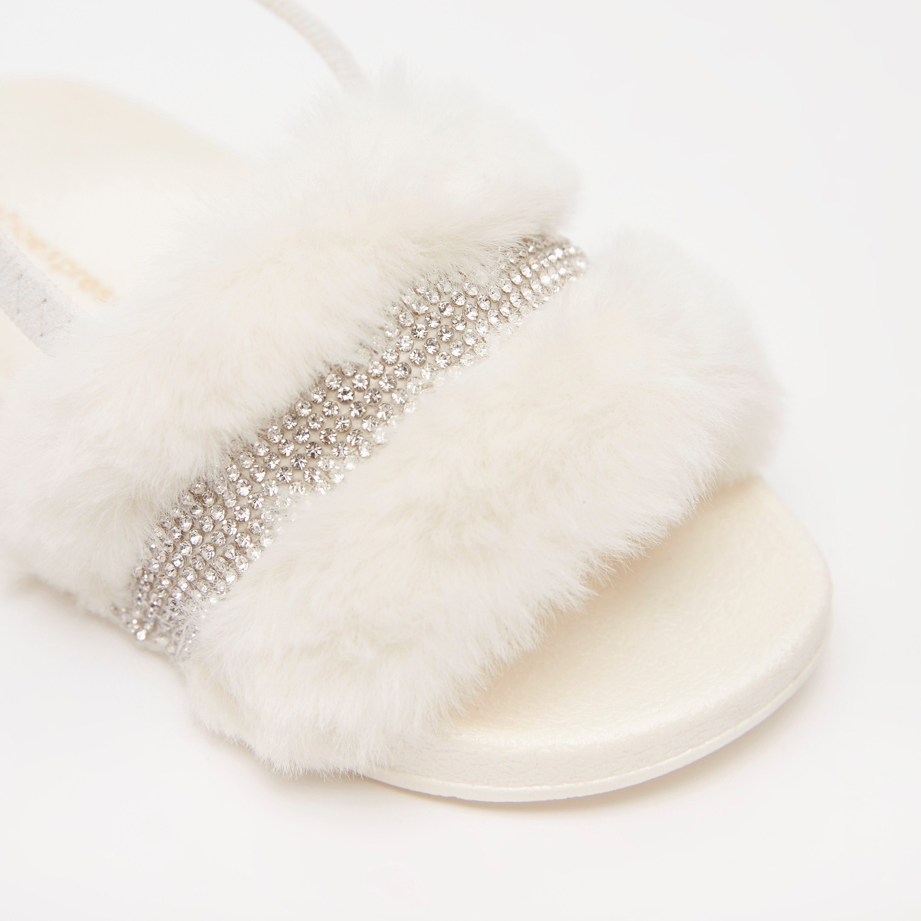 شبشب غرفة نوم قطيفة سهل الارتداء بزخارف من رينستونز-baby-girls-shoes-sandals-image-5