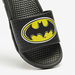 Batman Print Slide Slippers-Boy%27s Flip Flops & Beach Slippers-thumbnail-3