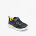 Batman Print Sneakers with Hook and Loop Closure-Boy%27s Sneakers-thumbnail-0