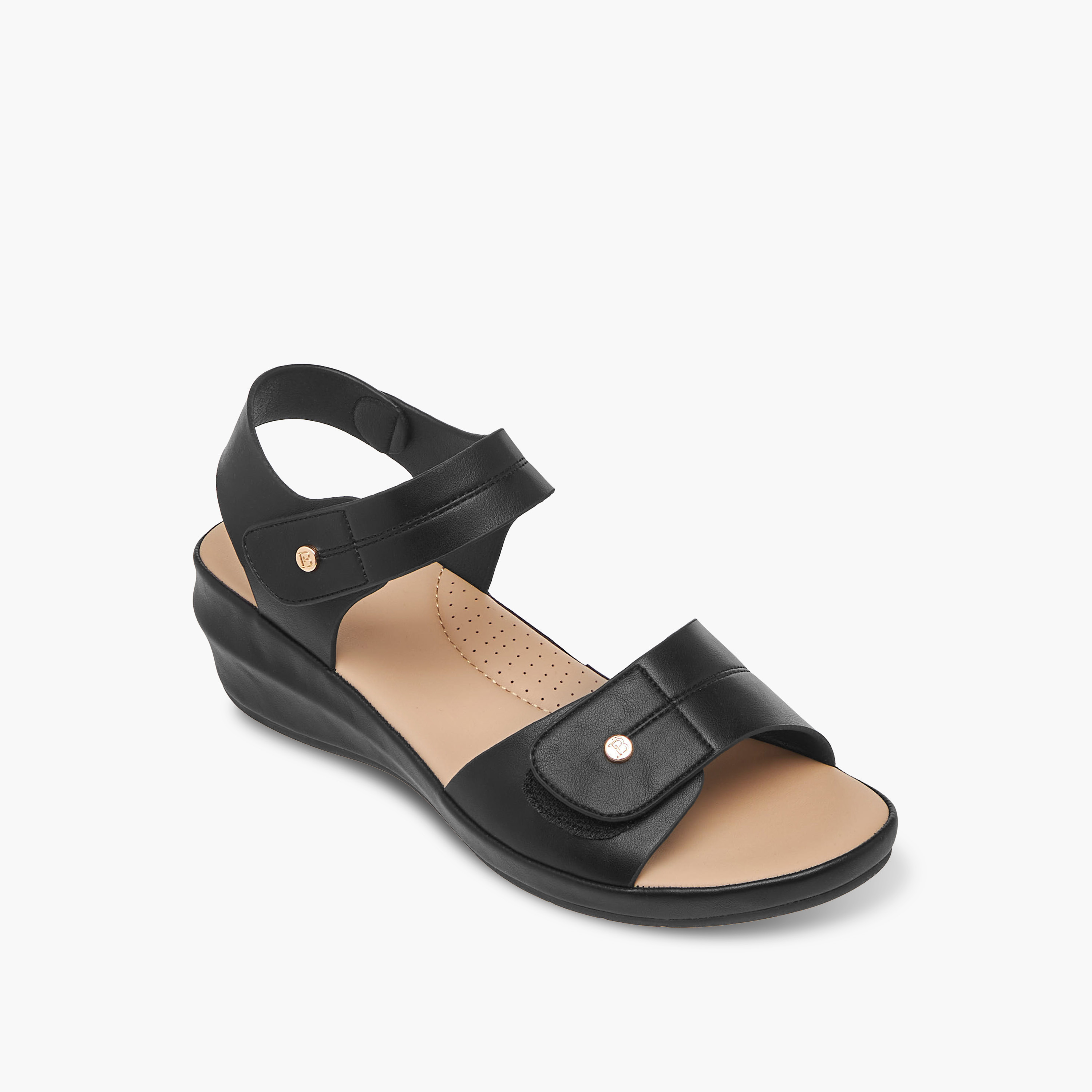 صندل بكعب ويدج للنساء من فلورا بيلا-women-shoes-sandals-heeled-image-2