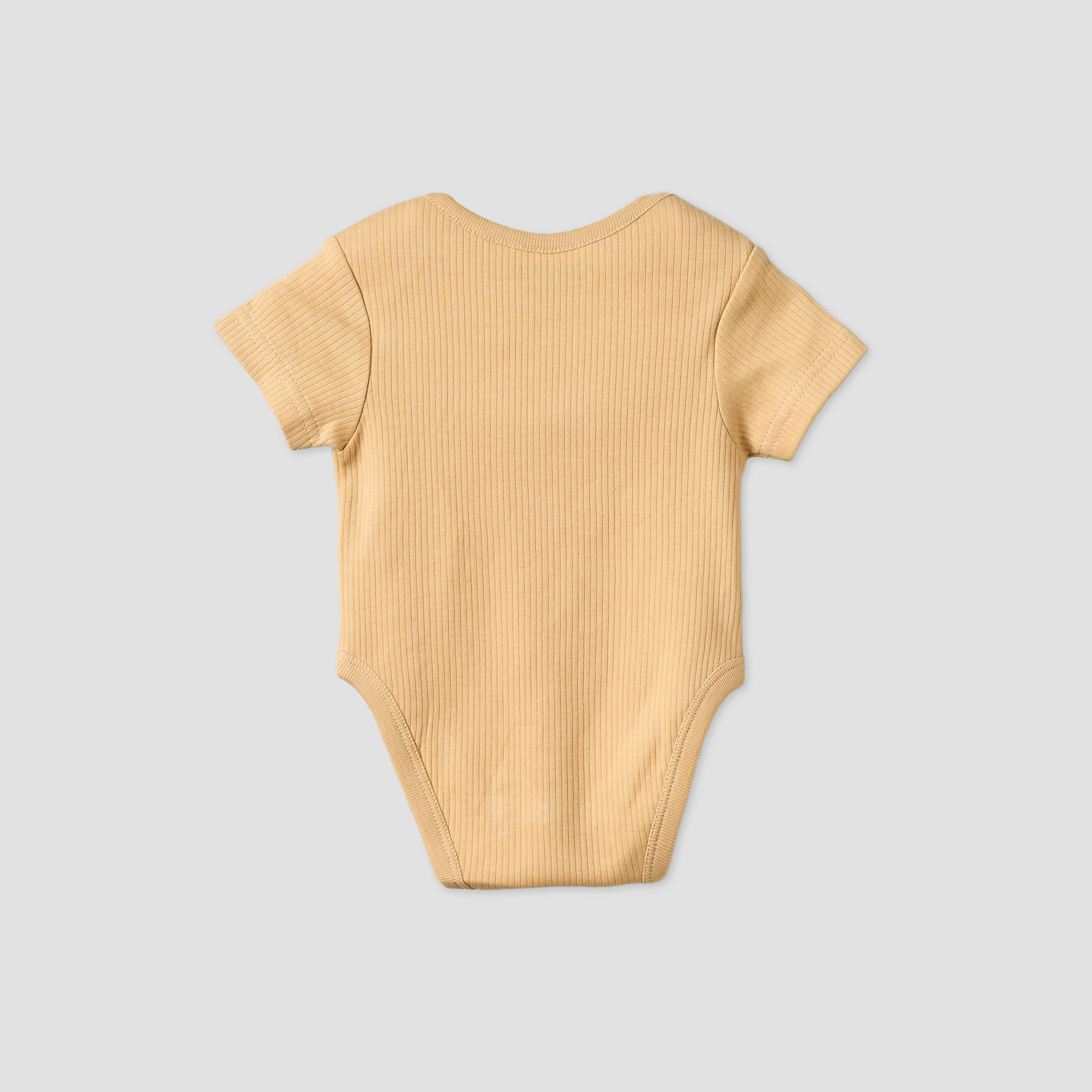 Pack of 2 Juniors Round Neck Bodysuit with Food Print-baby-boys-clothing-bodysuits-image-3