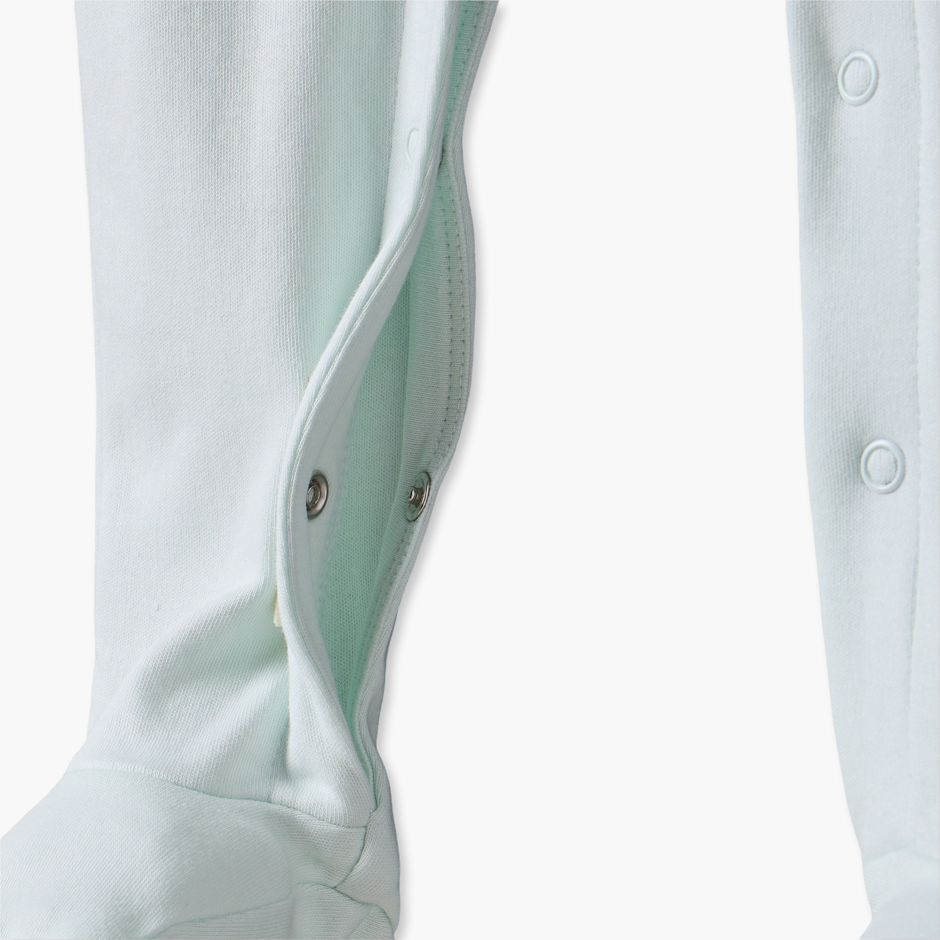 بدلة نوم قطن بياقة ضيقة وأكمام طويلة وزينة من جونيورز-baby-boys-clothing-nightwear-sleepsuits-image-5