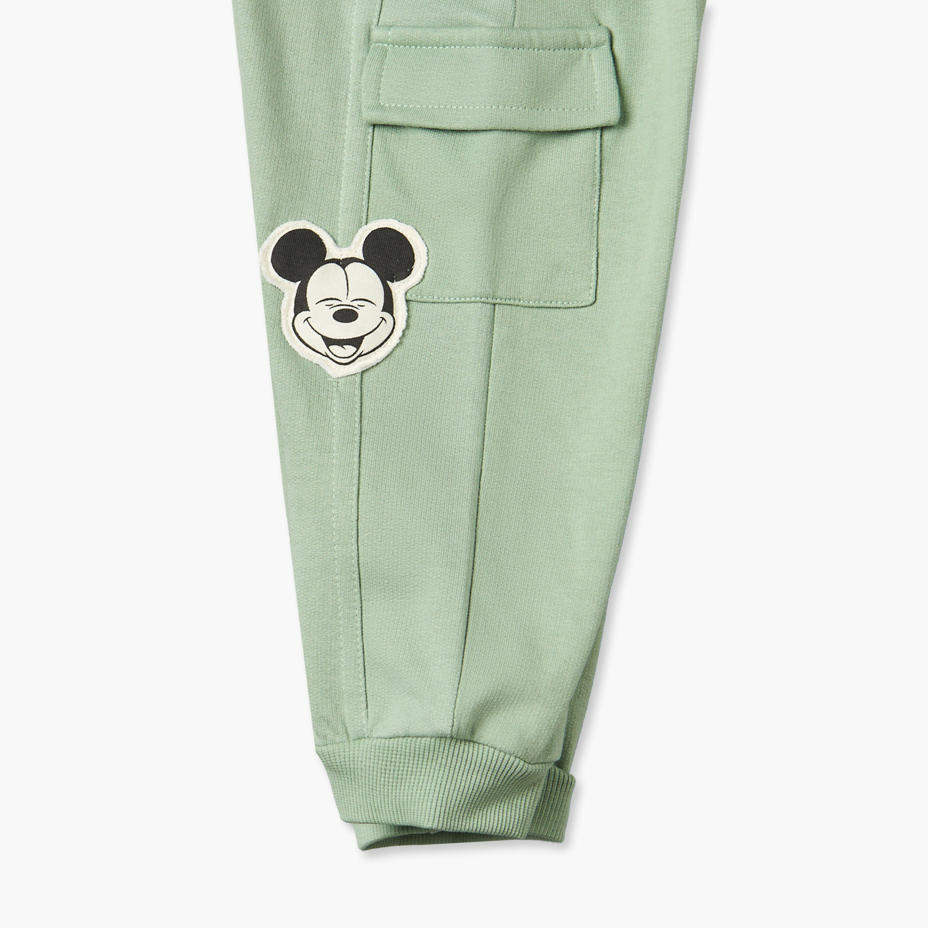 Disney Cotton Crew Neck Long Sleeves Pyjama Set with Mickey Mouse Applique-baby-boys-clothing-nightwear-pyjamasets-image-8