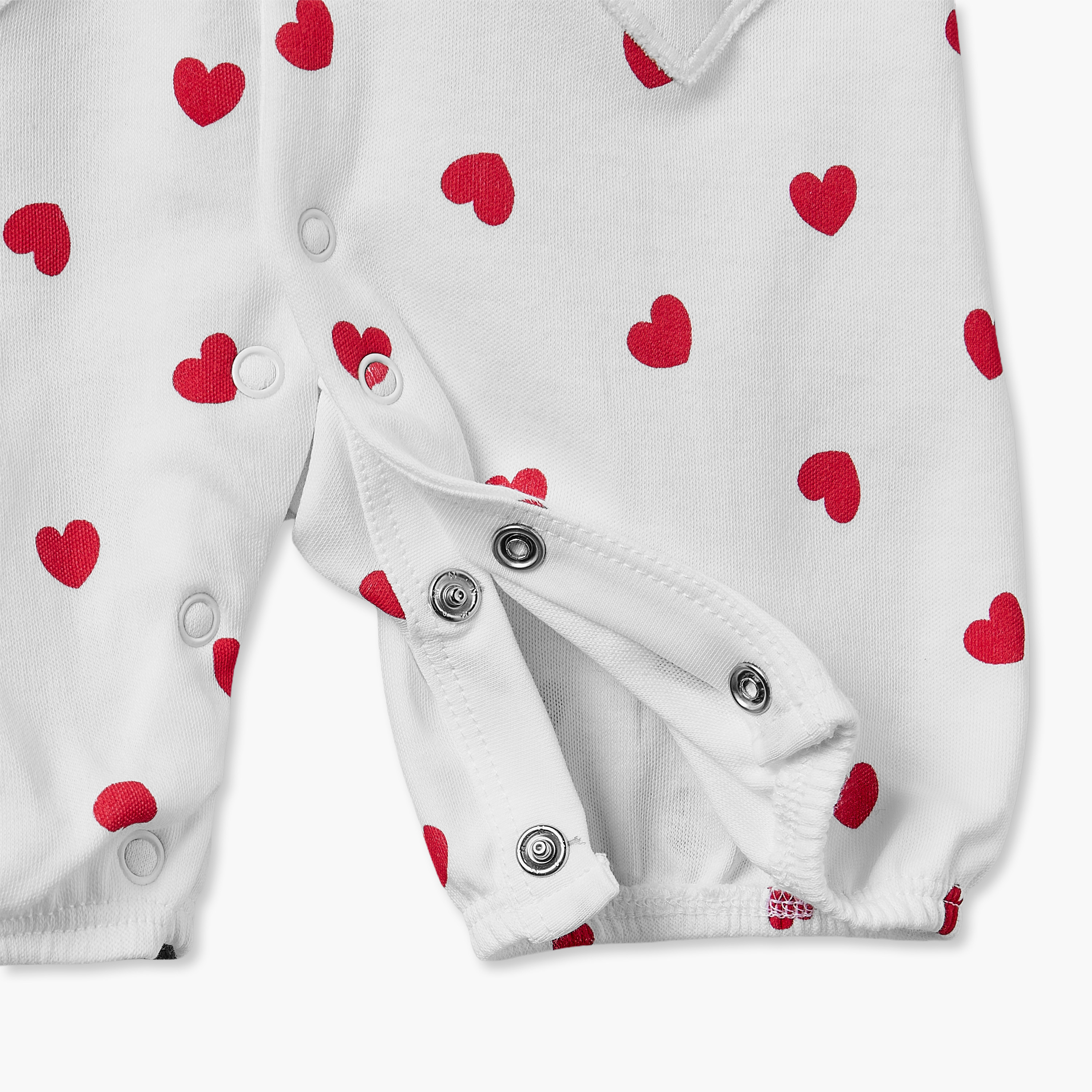أفرول دون أكمام بطبعات قلب وياقة ضيقة من جونيورز-baby-girls-clothing-rompers-image-4