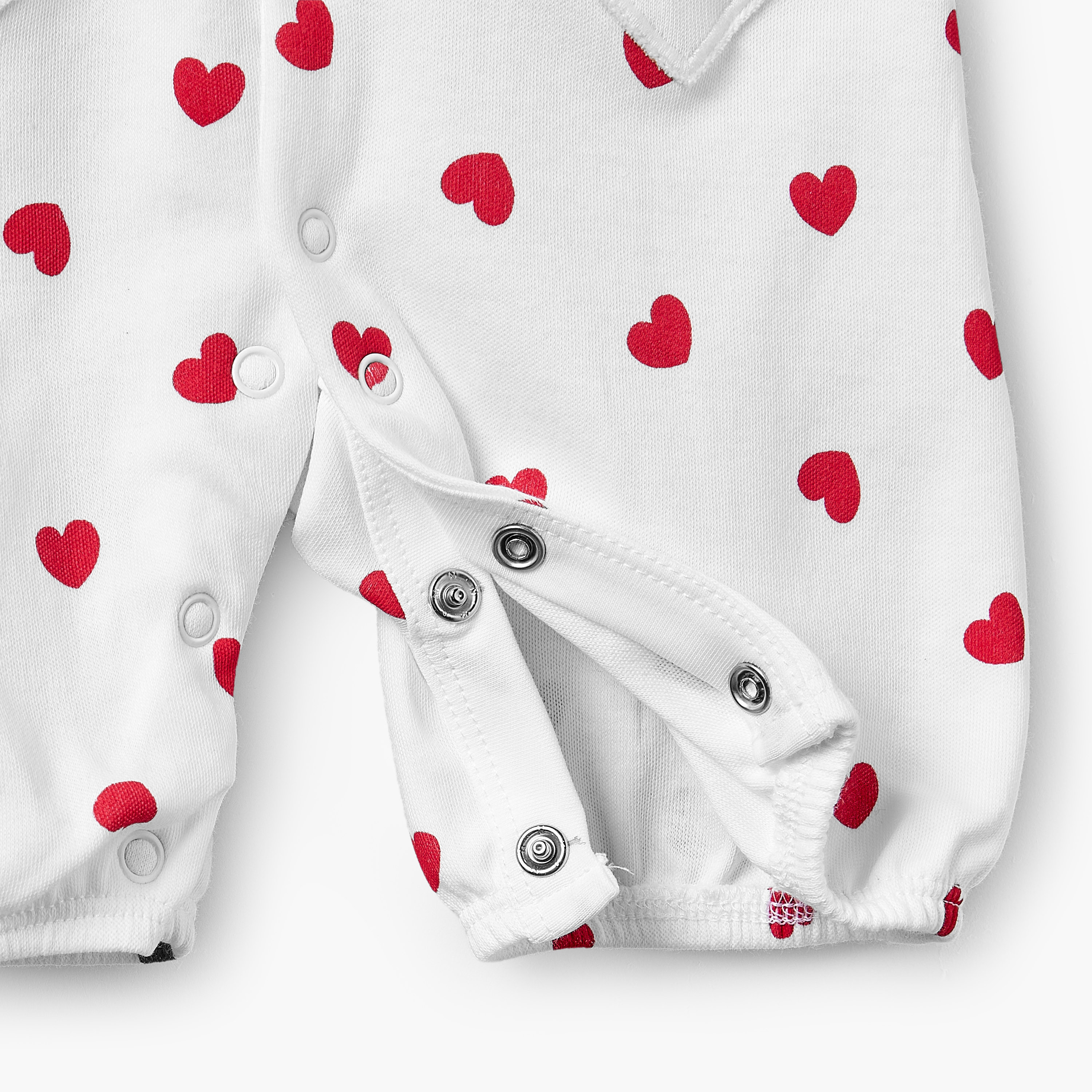 أفرول دون أكمام بطبعات قلب وياقة ضيقة من جونيورز-baby-girls-clothing-rompers-image-5