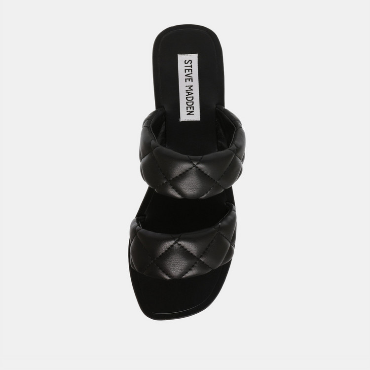 Steve Madden Women's Quilted Slide Sandals