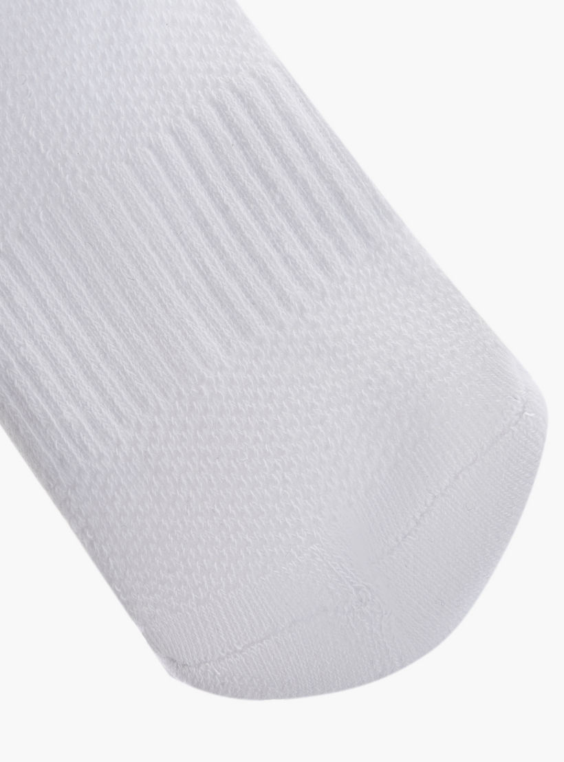طقم جوارب موسّدة 5 أزواج بارزة الملمس بطول الكاحل من جونيورز-girls-accessories-socks-image-3