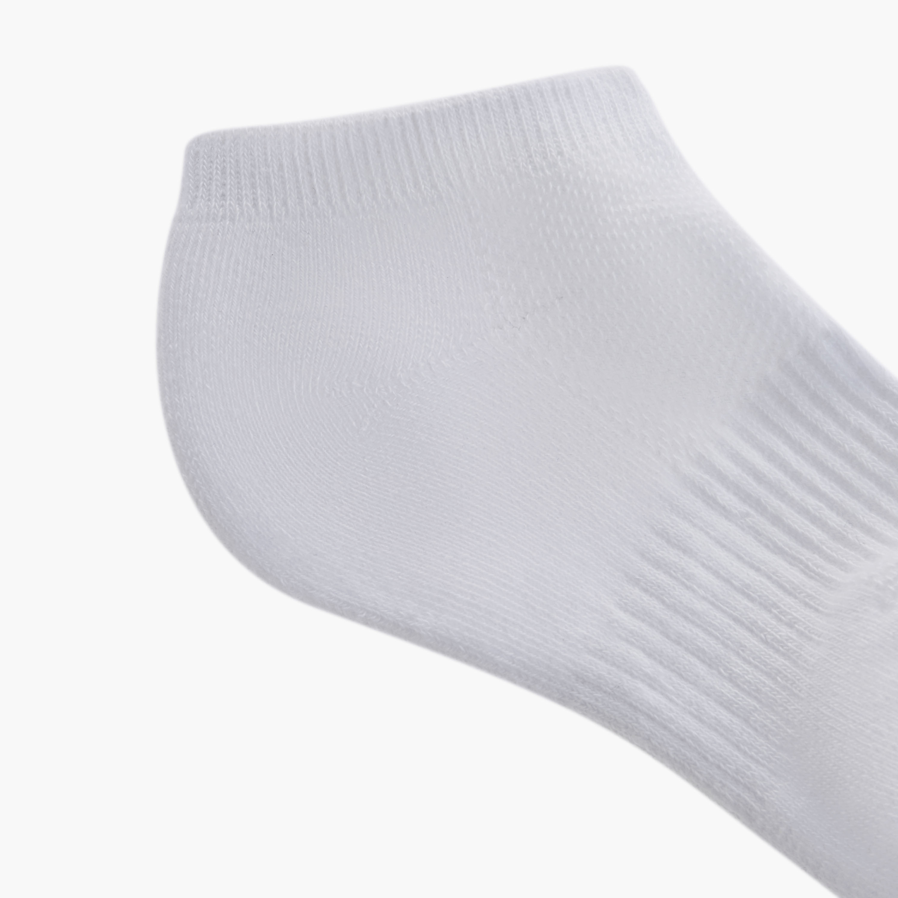 طقم جوارب موسّدة 5 أزواج بارزة الملمس بطول الكاحل من جونيورز-girls-accessories-socks-image-1