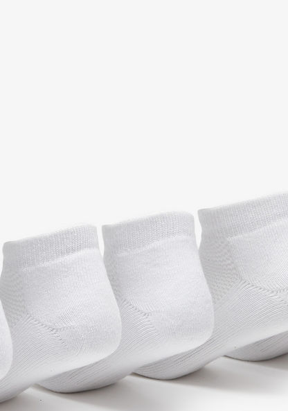 Solid Ankle Length Socks - Set of 5-Boy%27s Socks-image-1