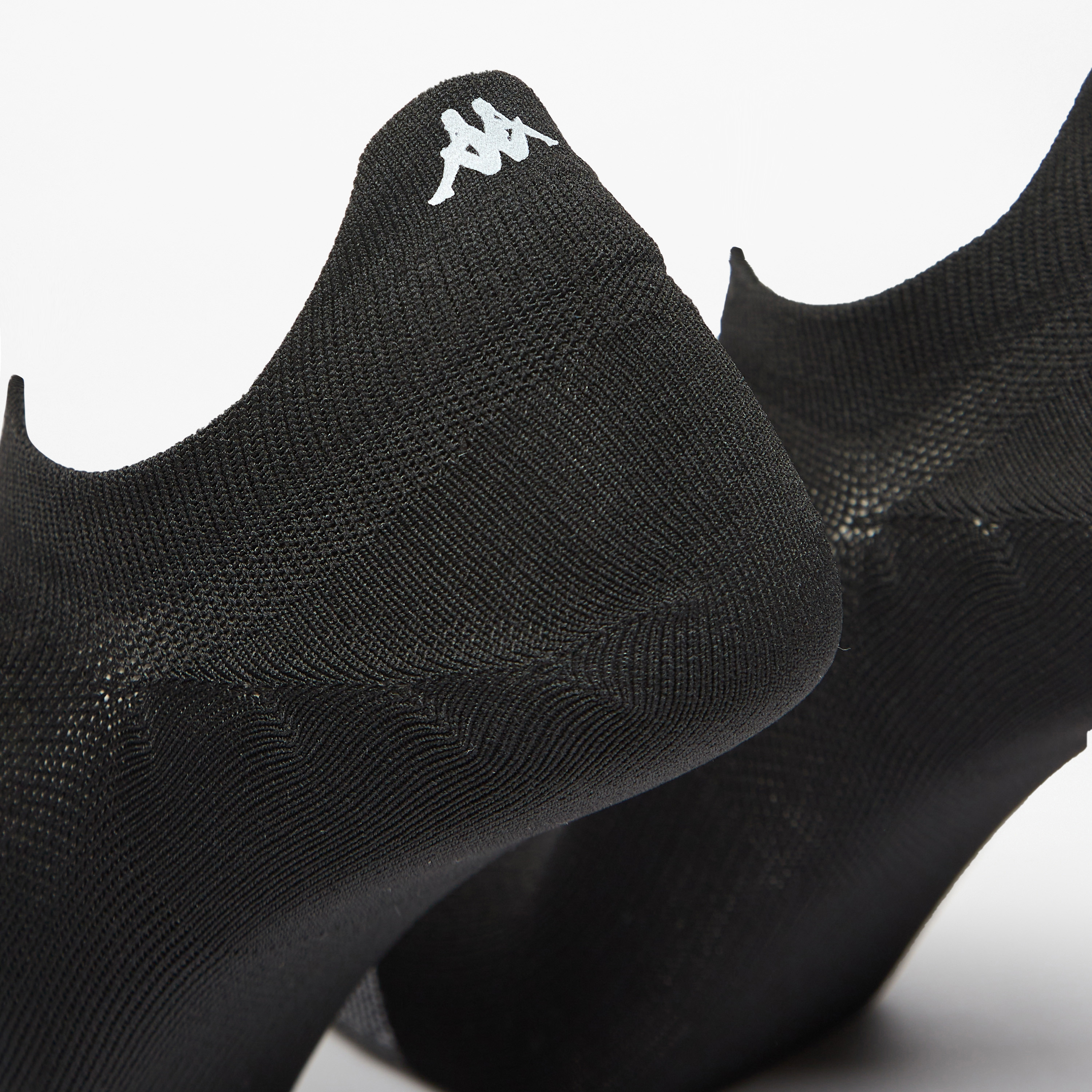 Kappa Logo Detail Ankle Length Performance Socks - Set of 3-men-socks-image-2