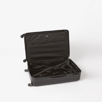 WAVE Ribbed Hardcase Trolley Bag with Wheels and Retractable Handle-Luggage-image-6
