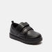 Juniors Solid Sneakers with Hook and Loop Closure-Boy%27s School Shoes-thumbnailMobile-1