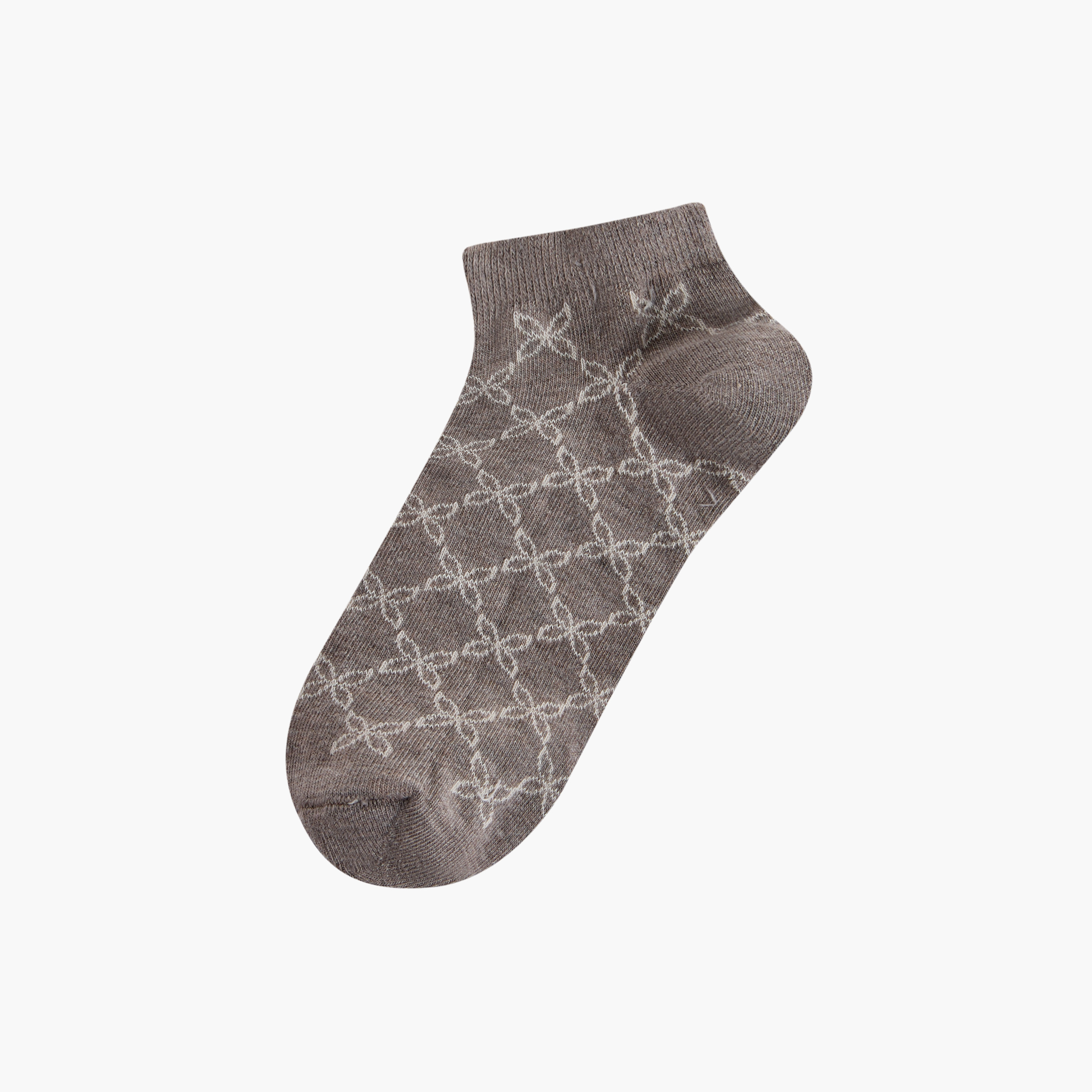 Celeste Printed Ankle Length Socks - Set of 5-women-socksandstockings-image-2