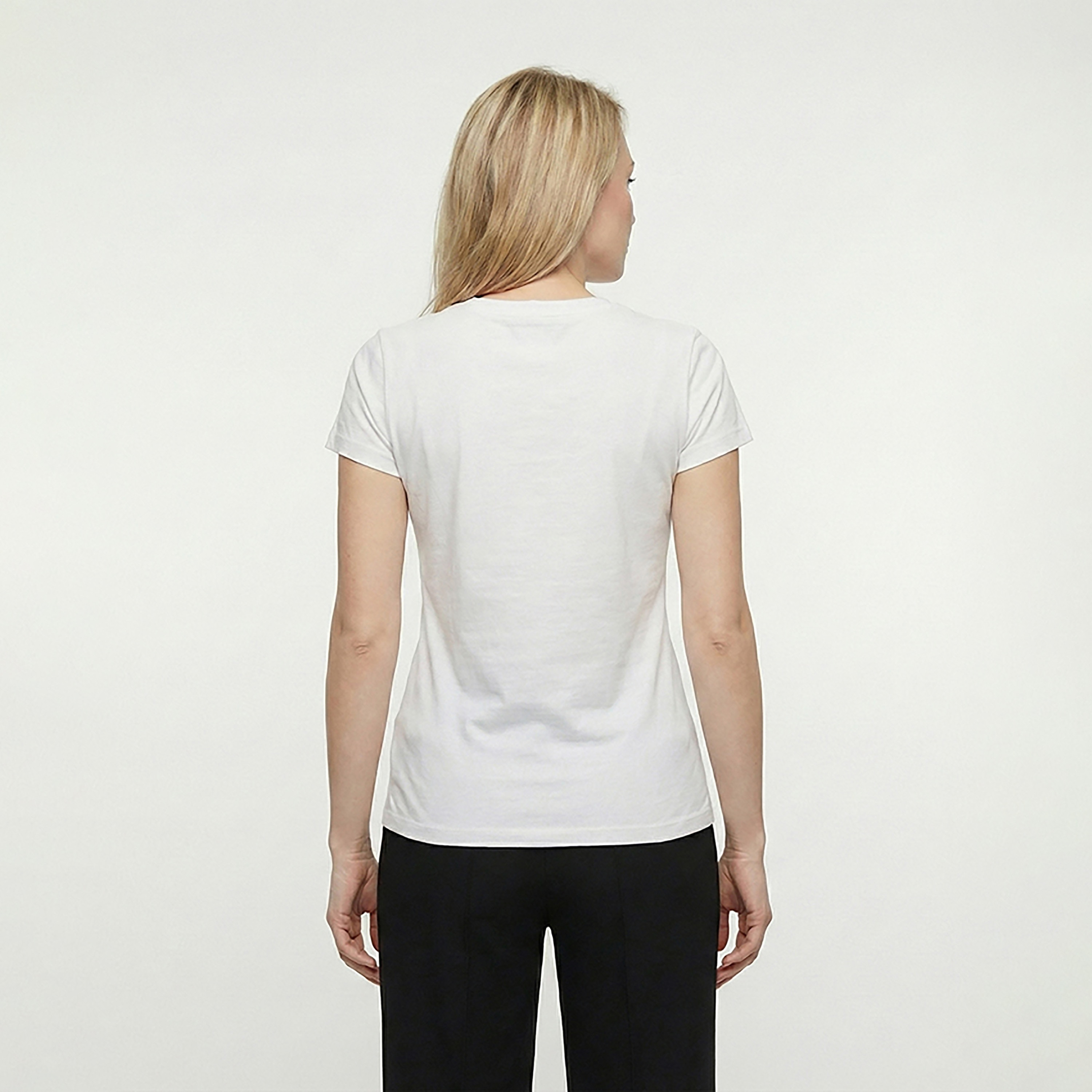 Beverly Hills Polo Club Printed Crew Neck Short Sleeves Women's T-Shirt-women-clothing-tshirts-image-4