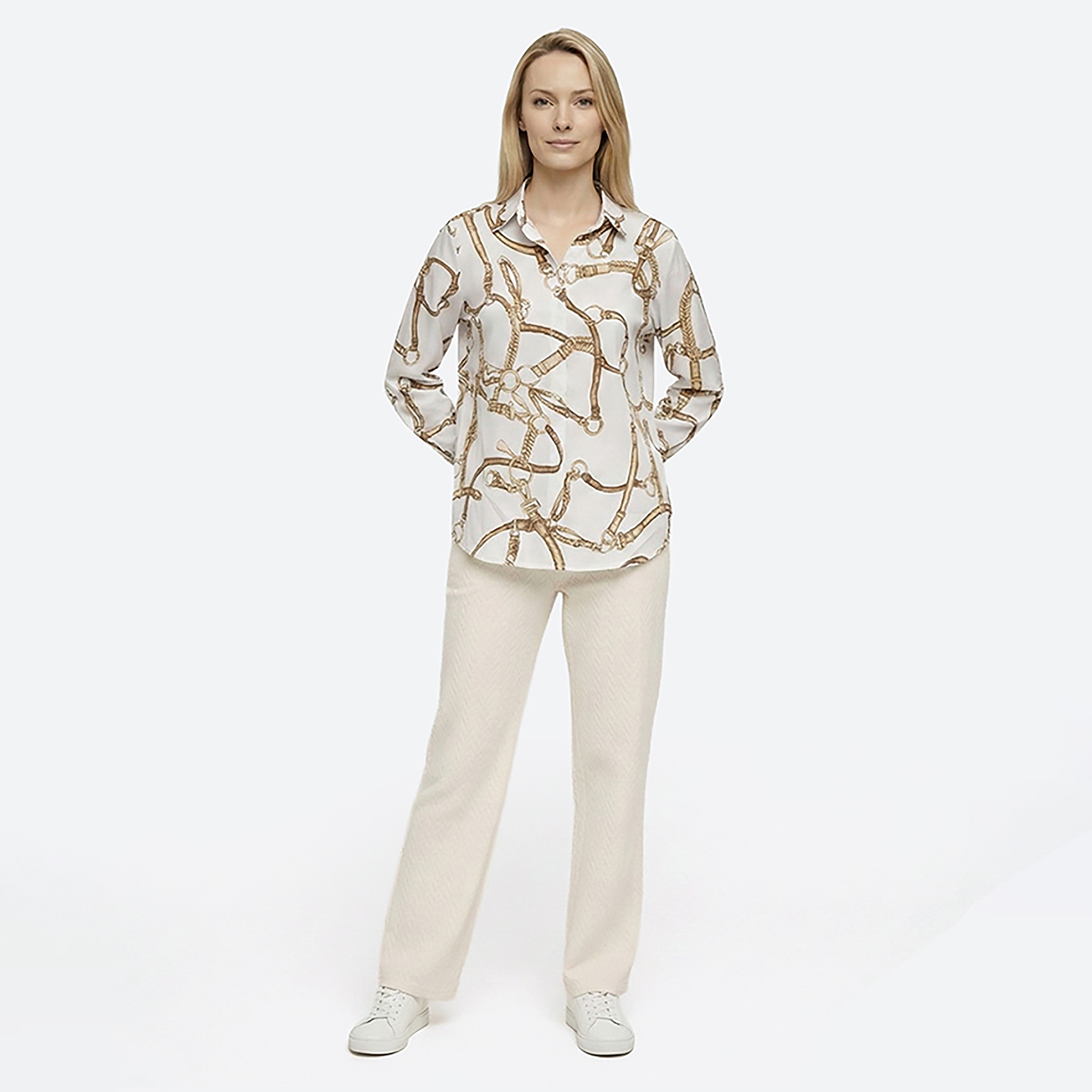 Beverly Hills Polo Club Regular Fit Printed Collared Long Sleeves Women's Shirt-women-clothing-shirtsandblouses-shirts-image-7