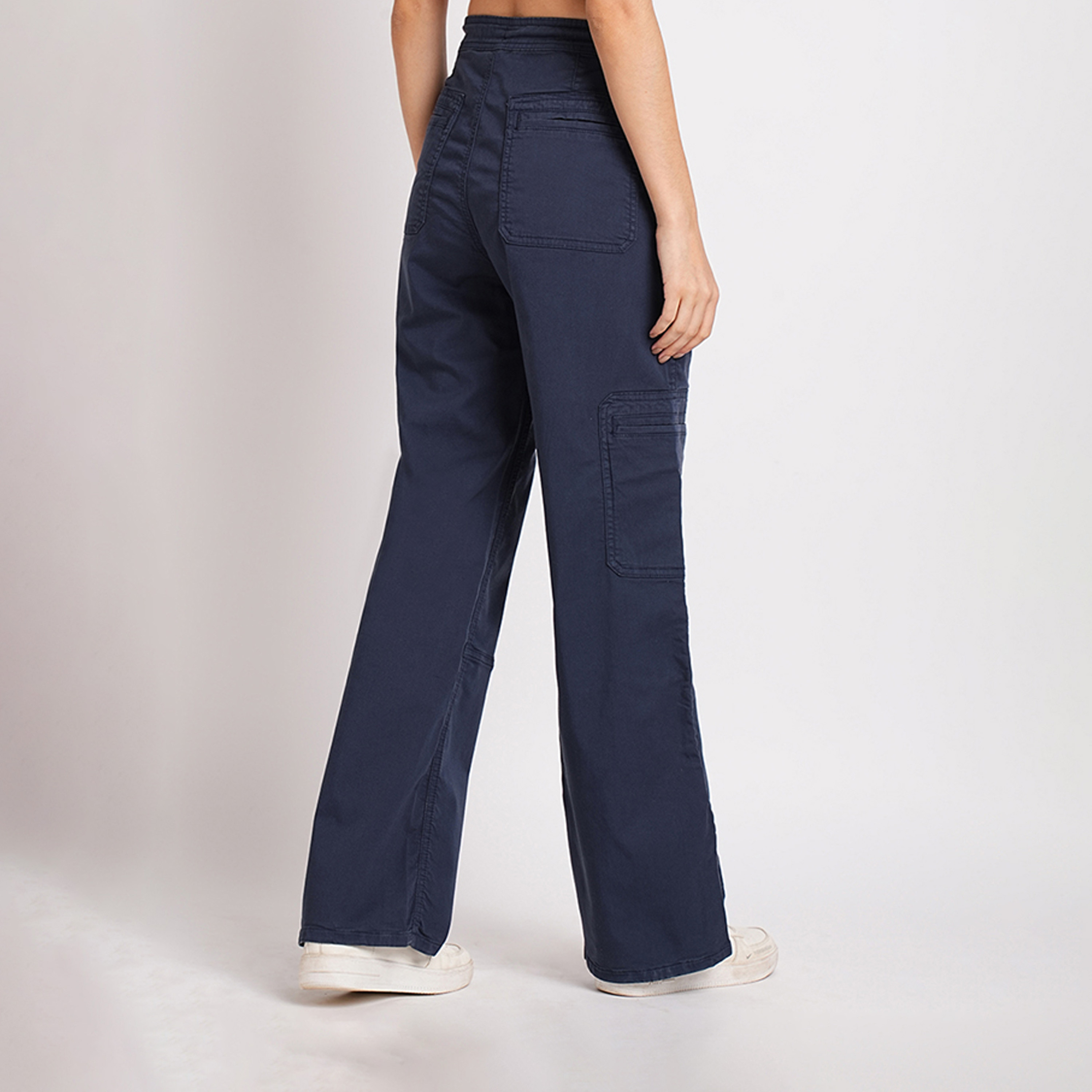 بيفرلي هيلز بولو كلوب-  بنطلون نسائي واسع الساق-women-clothing-bottoms-trousers-image-4