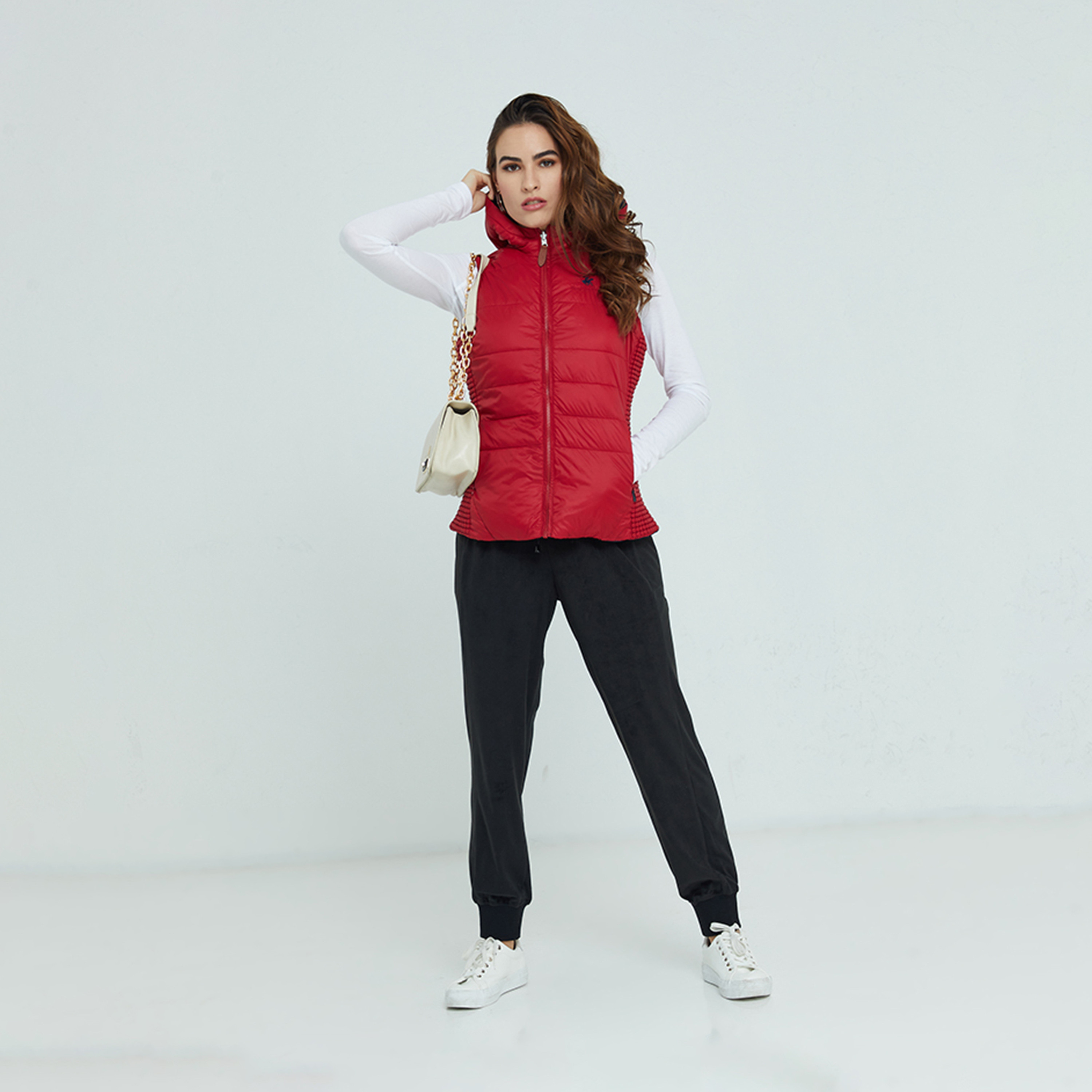 Beverly Hills Polo Club Women's Textured Hooded Neck Quilted Vest-women-clothing-coatsandjackets-jackets-image-4
