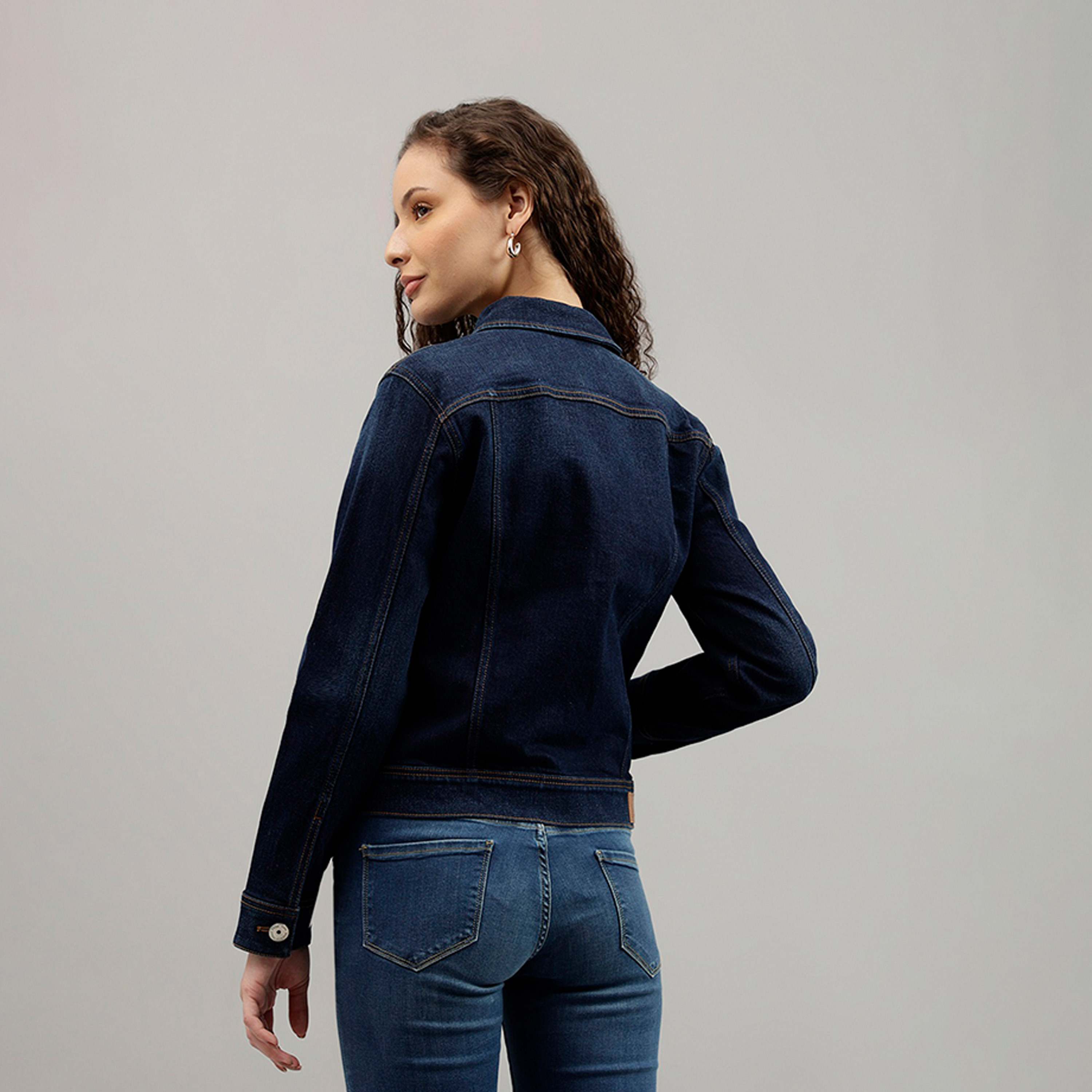 Beverly Hills Polo Club Women's Solid Denim Jacket-PROMO_CP_BHPC_101125-image-4